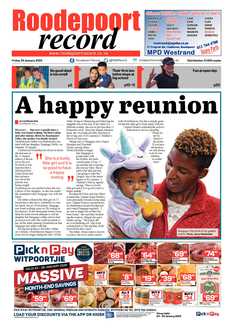 Roodepoort Record 24 January 2020
