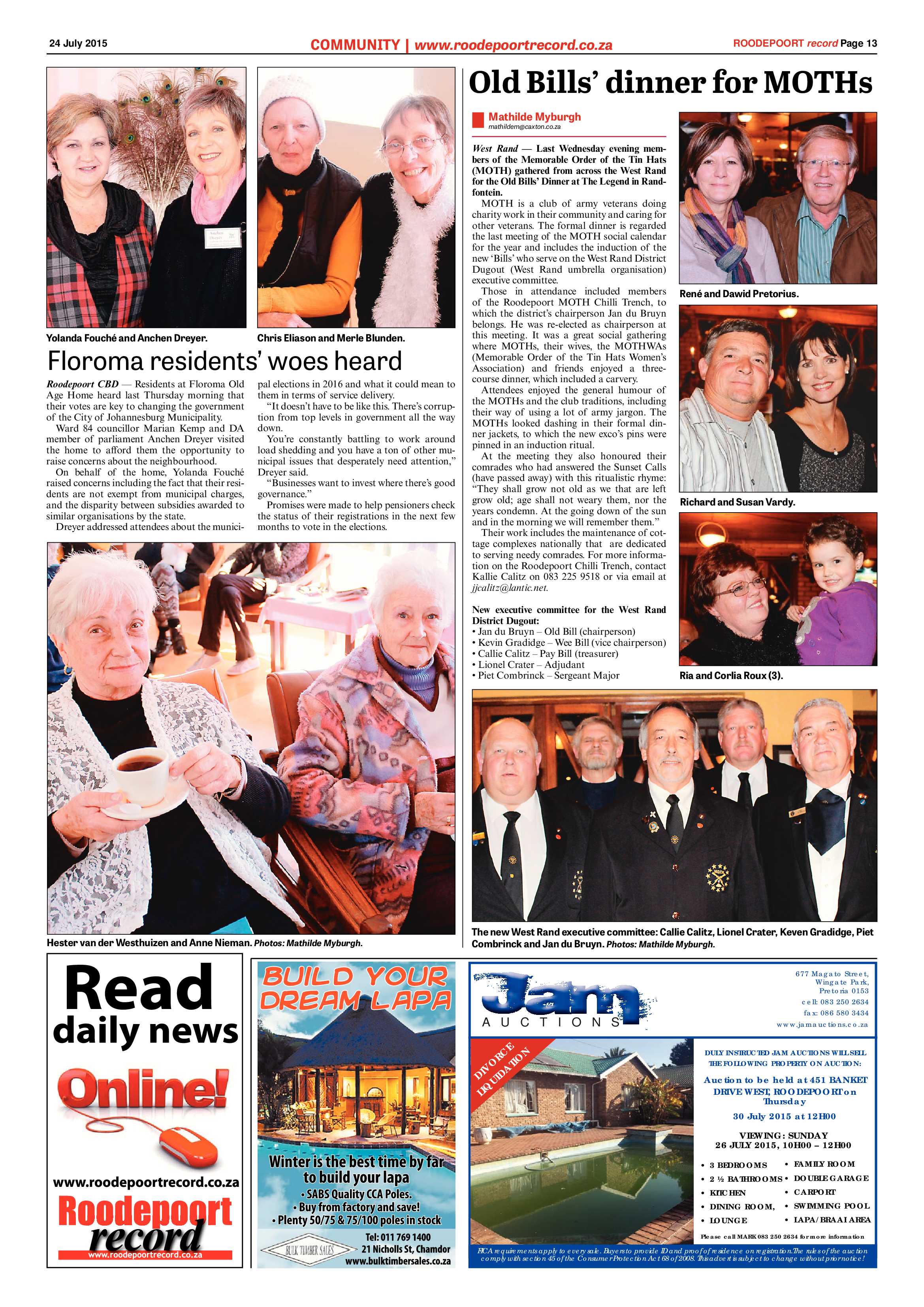 Roodepoort Record 24 July 2015 page 13