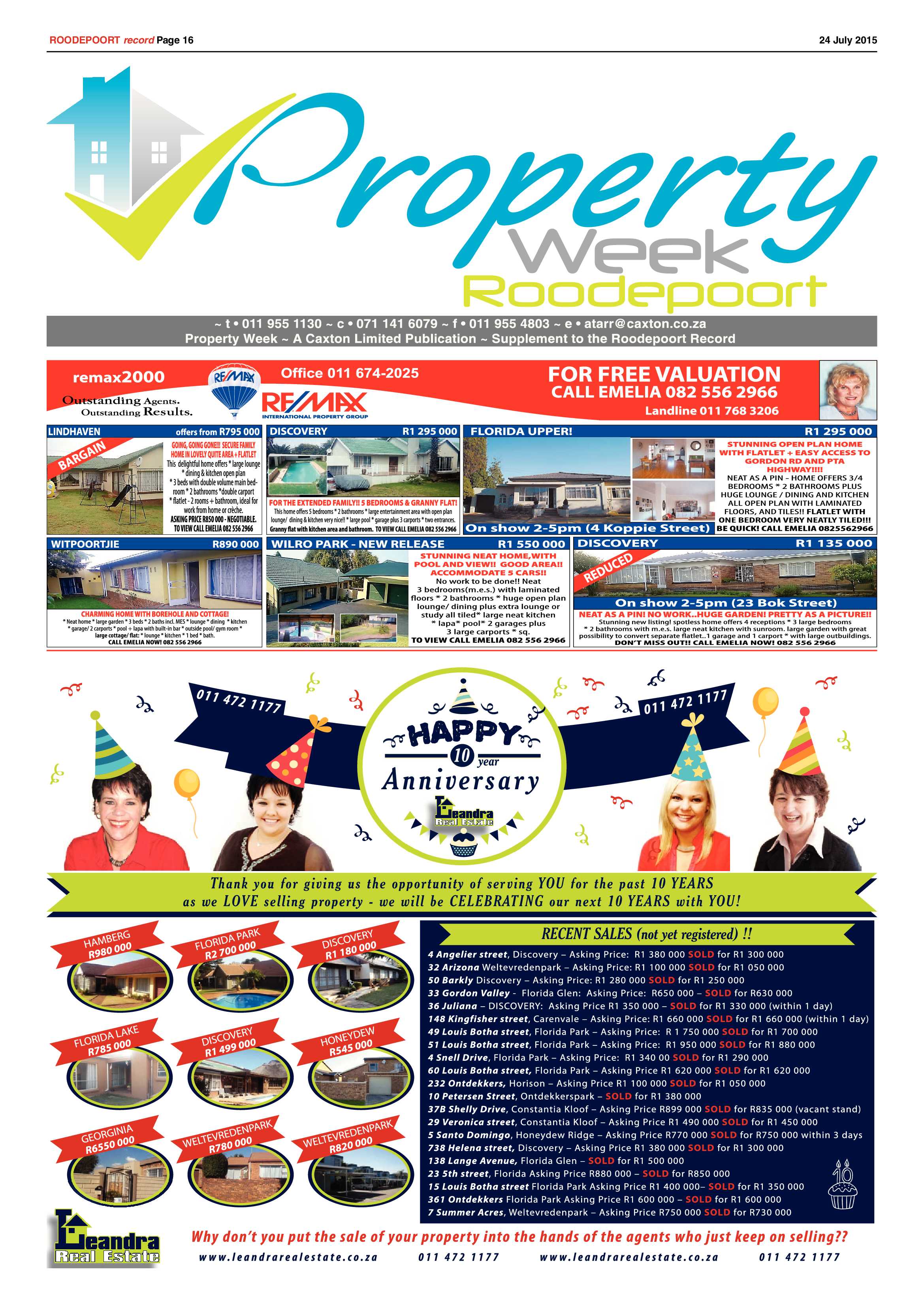 Roodepoort Record 24 July 2015 page 16