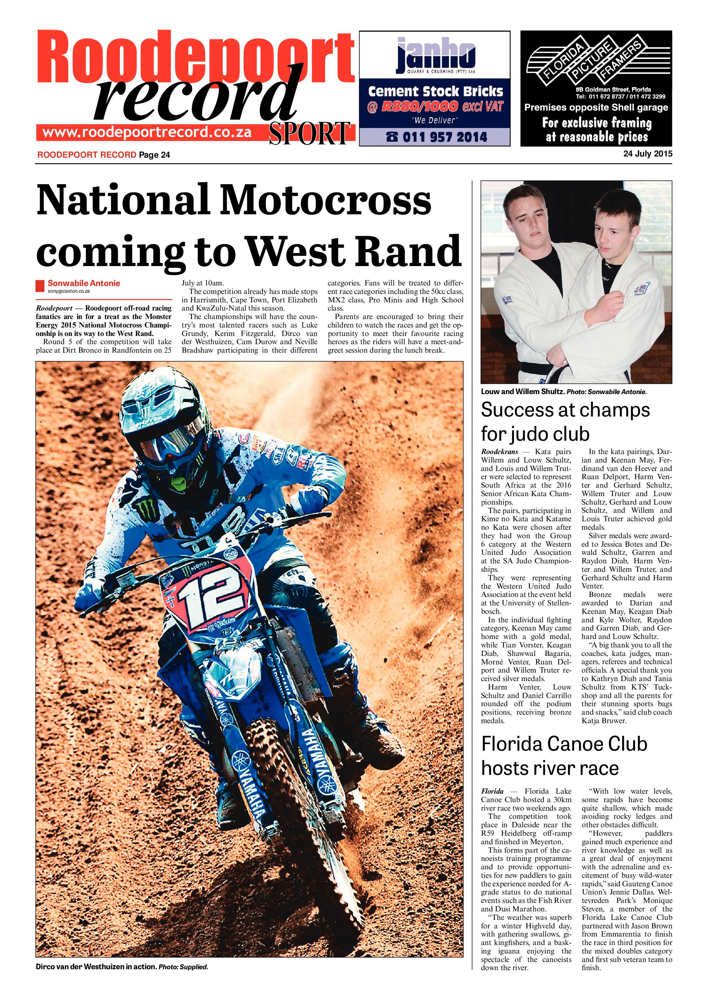 Roodepoort Record 24 July 2015 page 24
