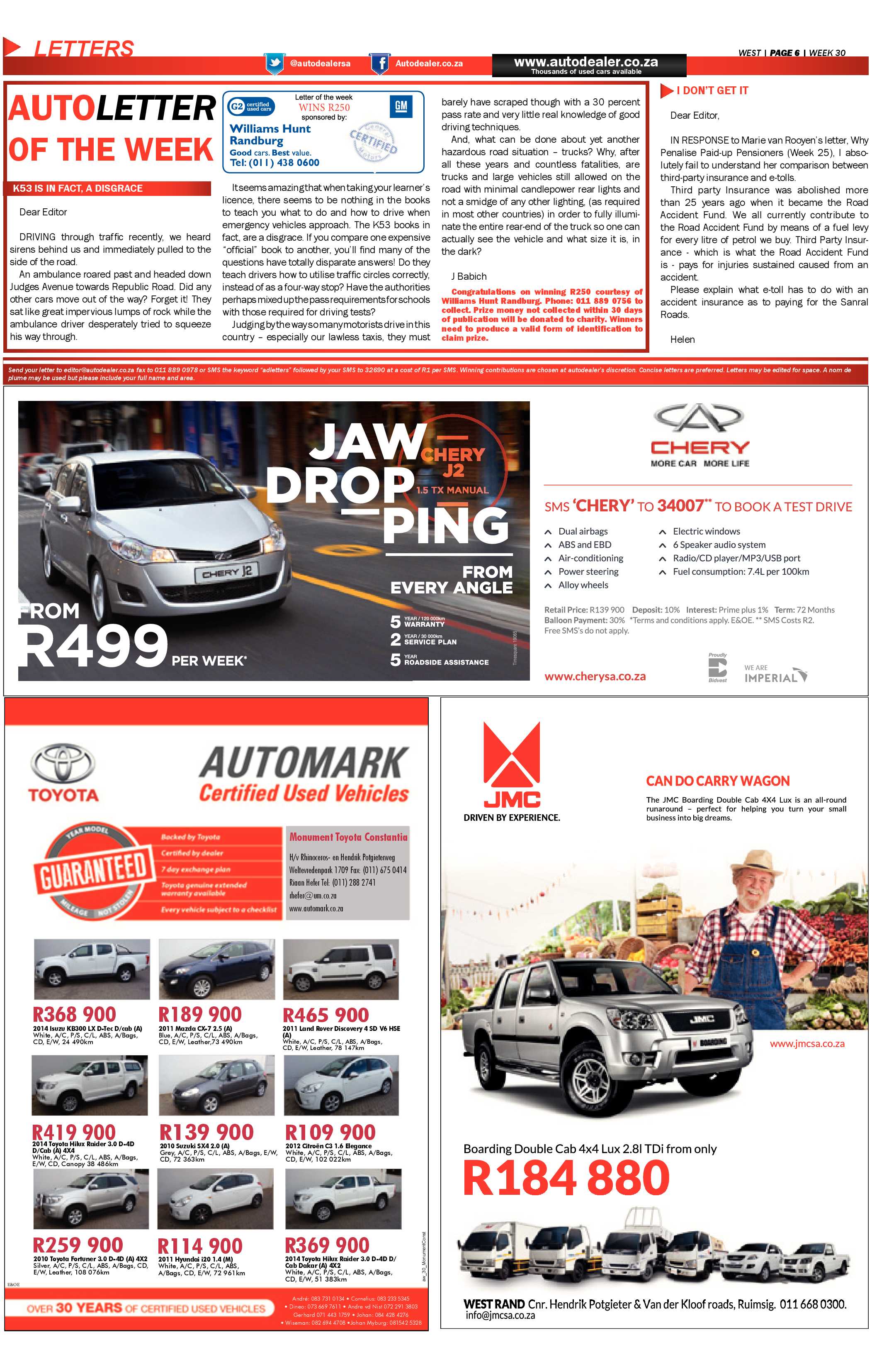 Roodepoort Record 24 July 2015 page 29