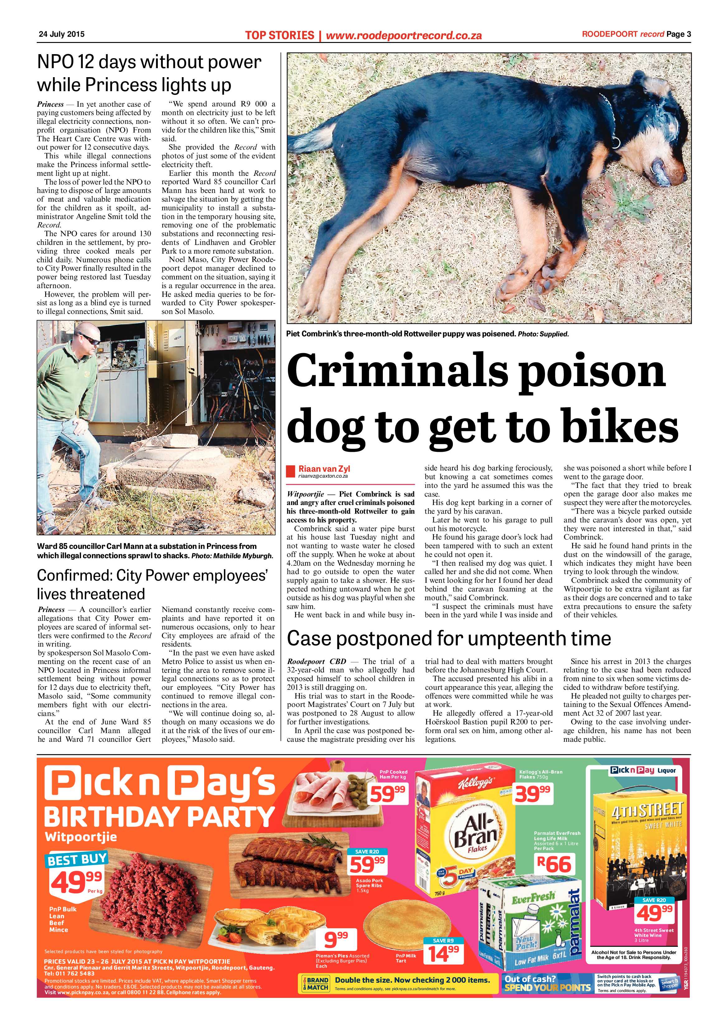 Roodepoort Record 24 July 2015 page 3