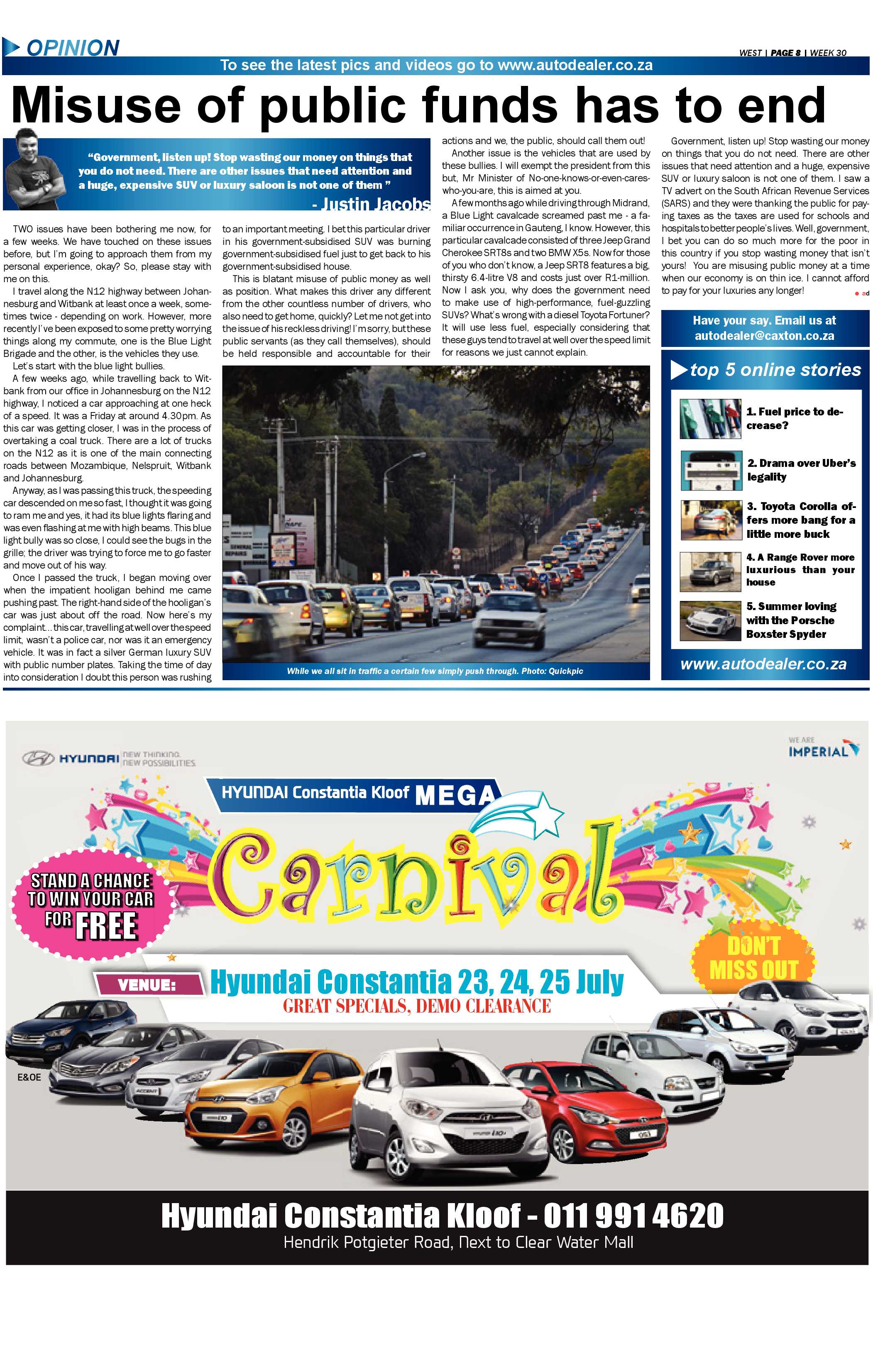 Roodepoort Record 24 July 2015 page 31