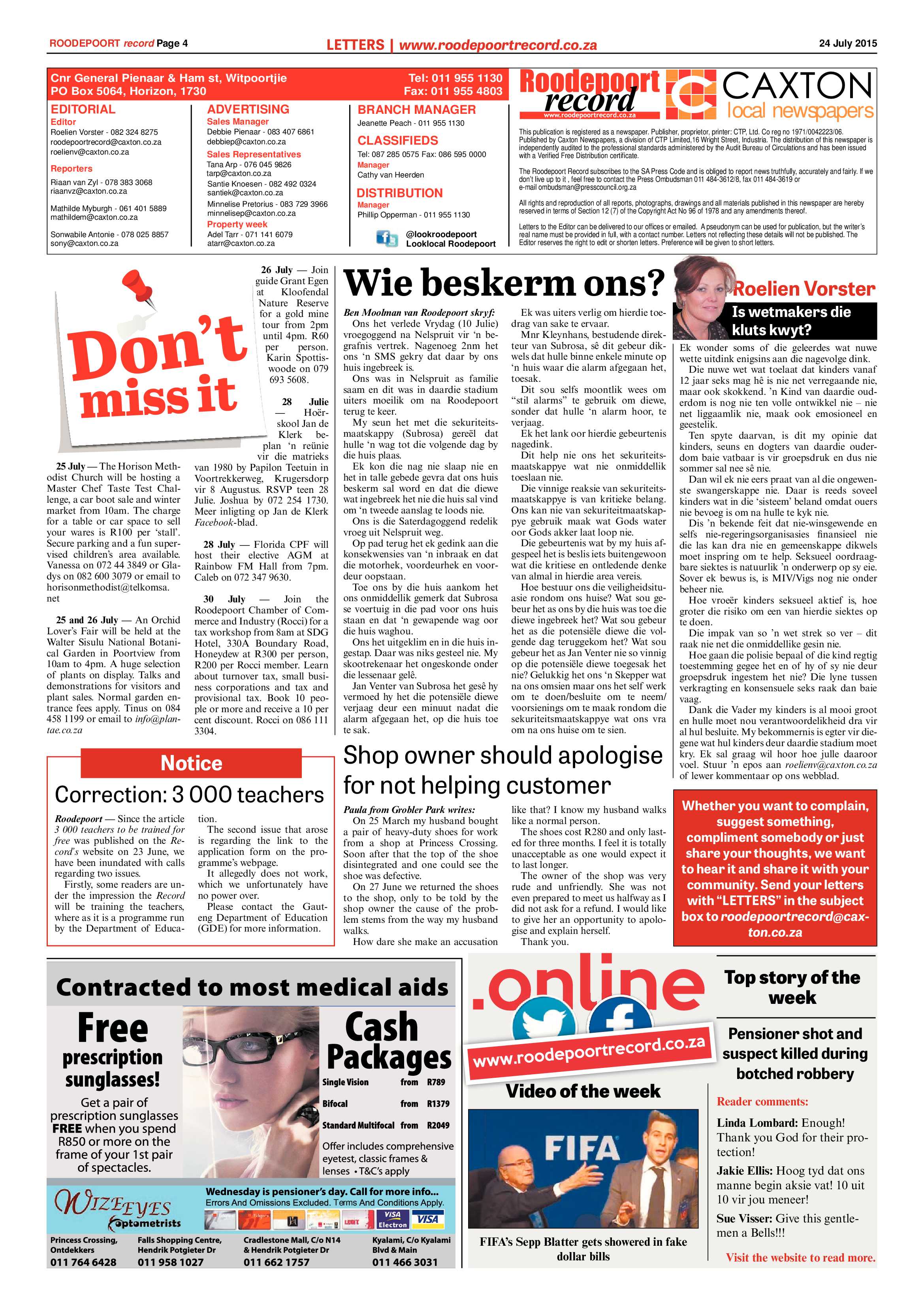 Roodepoort Record 24 July 2015 page 4