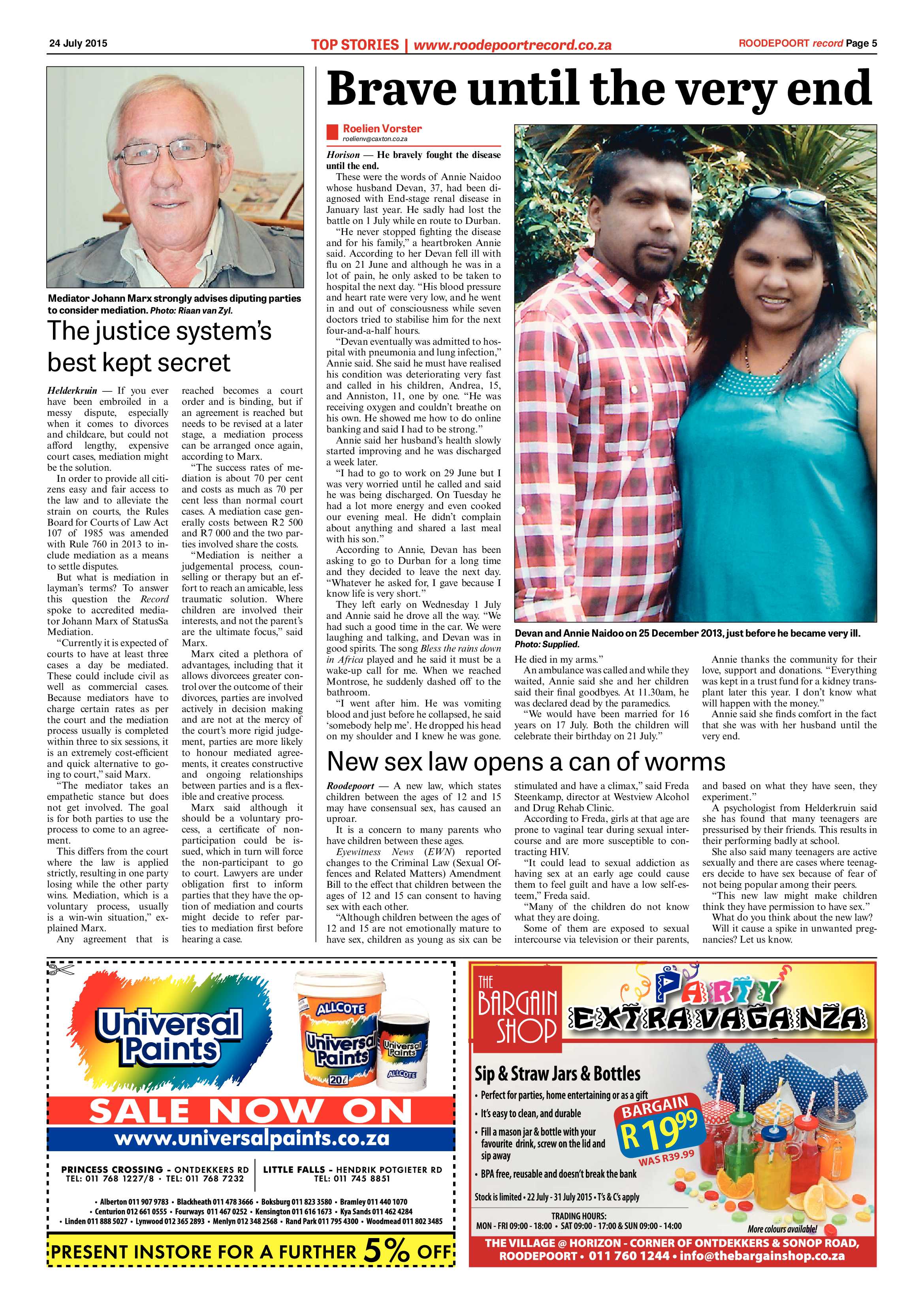 Roodepoort Record 24 July 2015 page 5