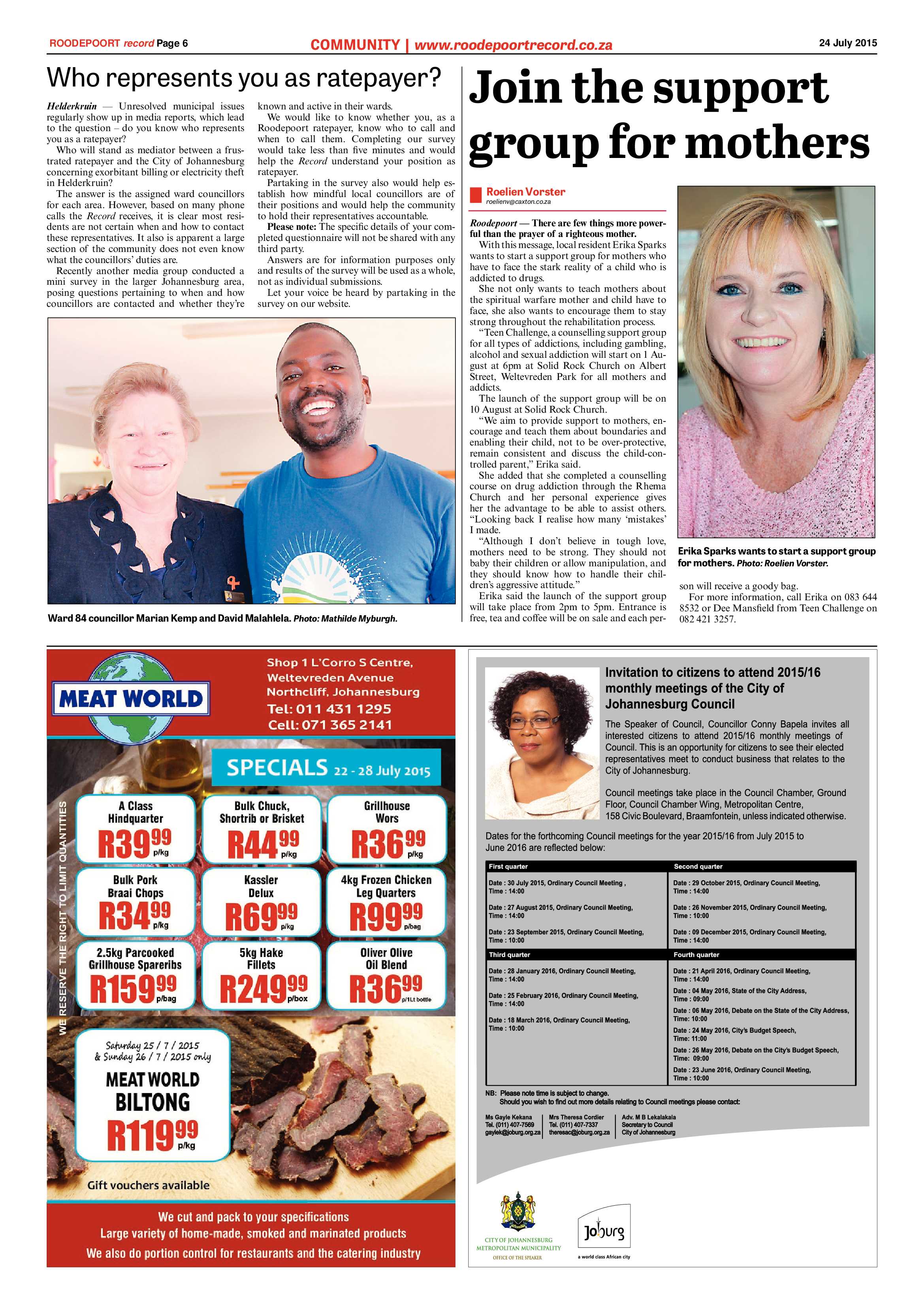 Roodepoort Record 24 July 2015 page 6