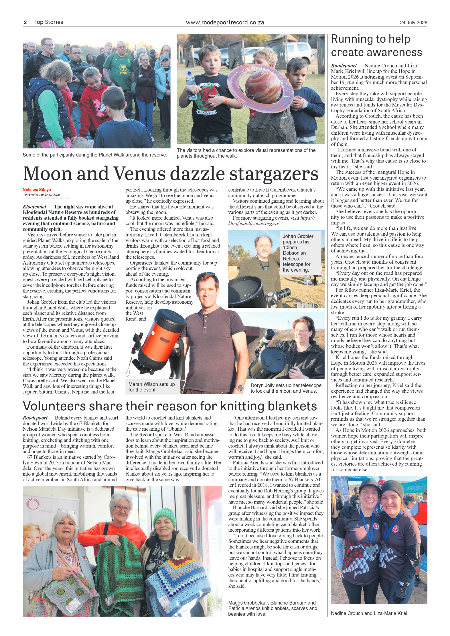 Roodepoort Record 24 July 2026 page 2