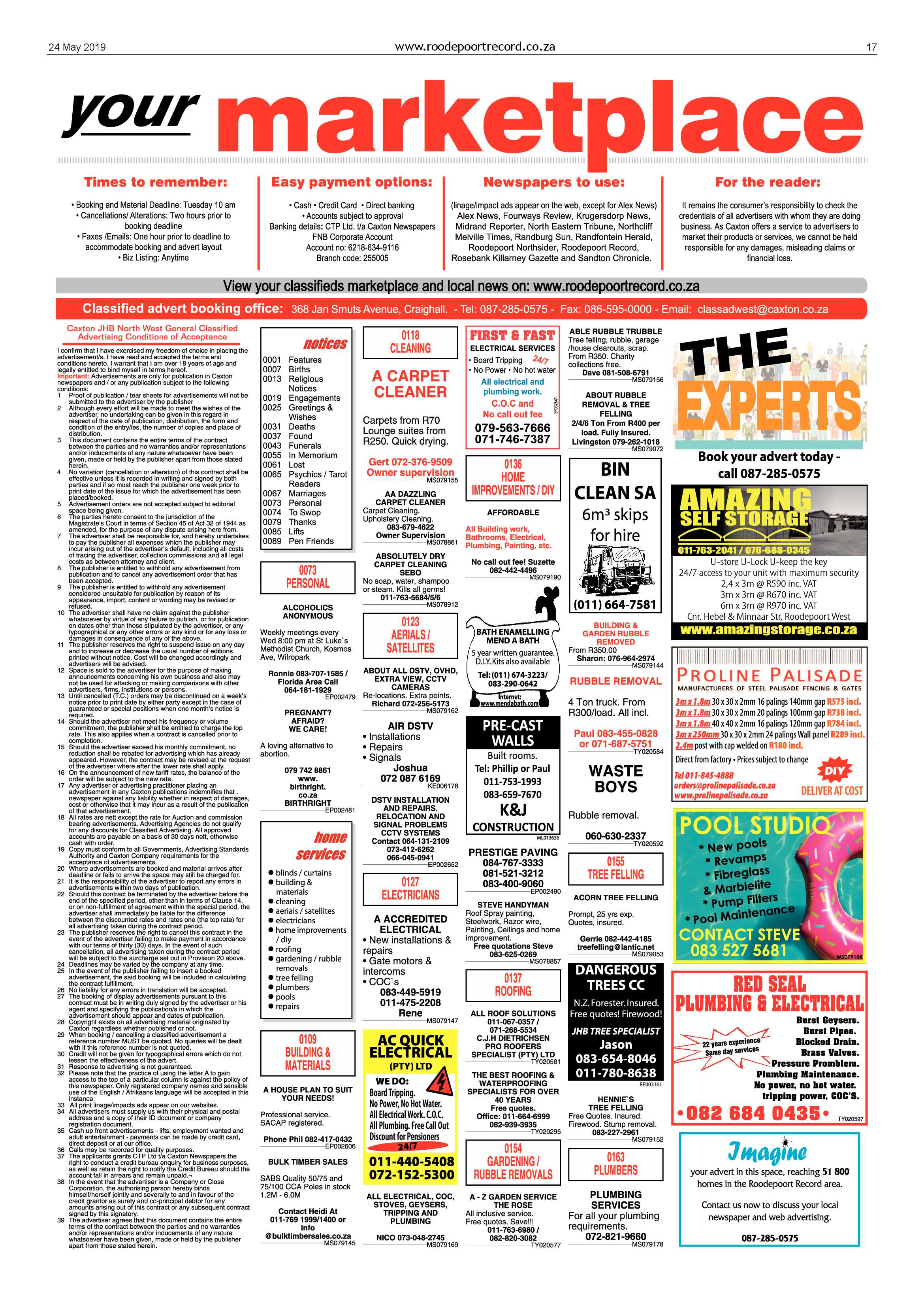 Roodepoort Record 24 May 2019 page 17