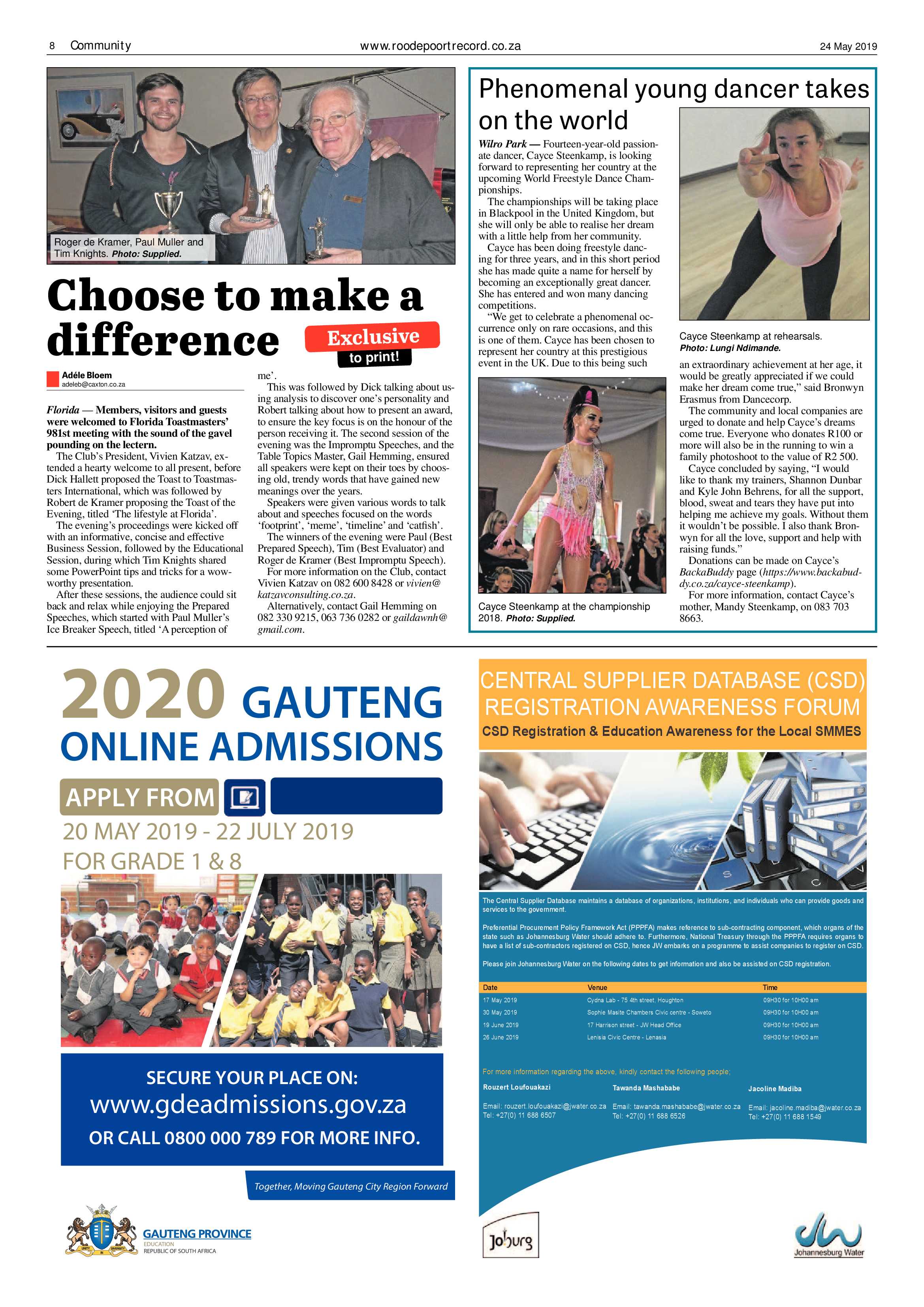 Roodepoort Record 24 May 2019 page 8