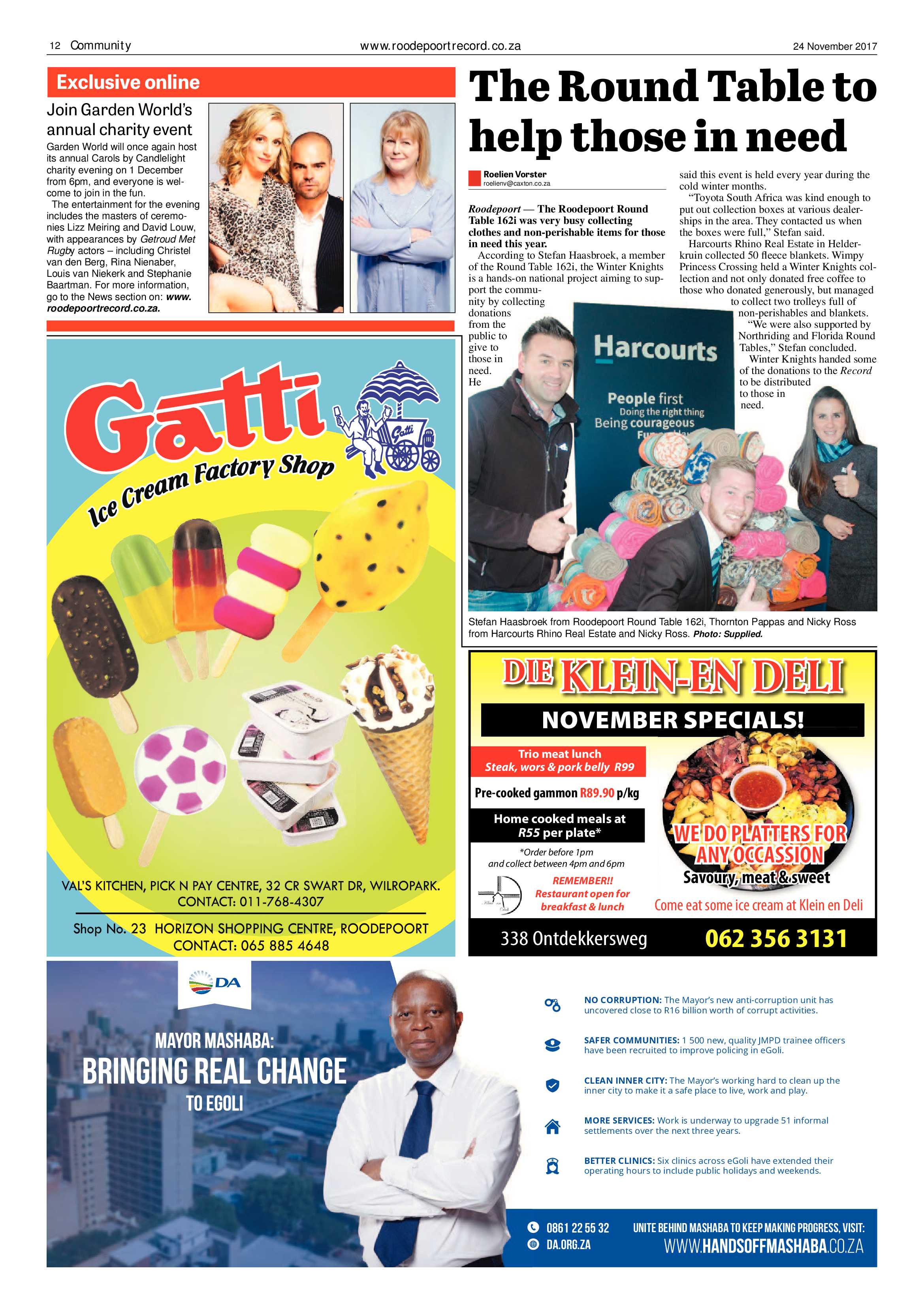 Roodepoort Record 24 November 2017 page 12