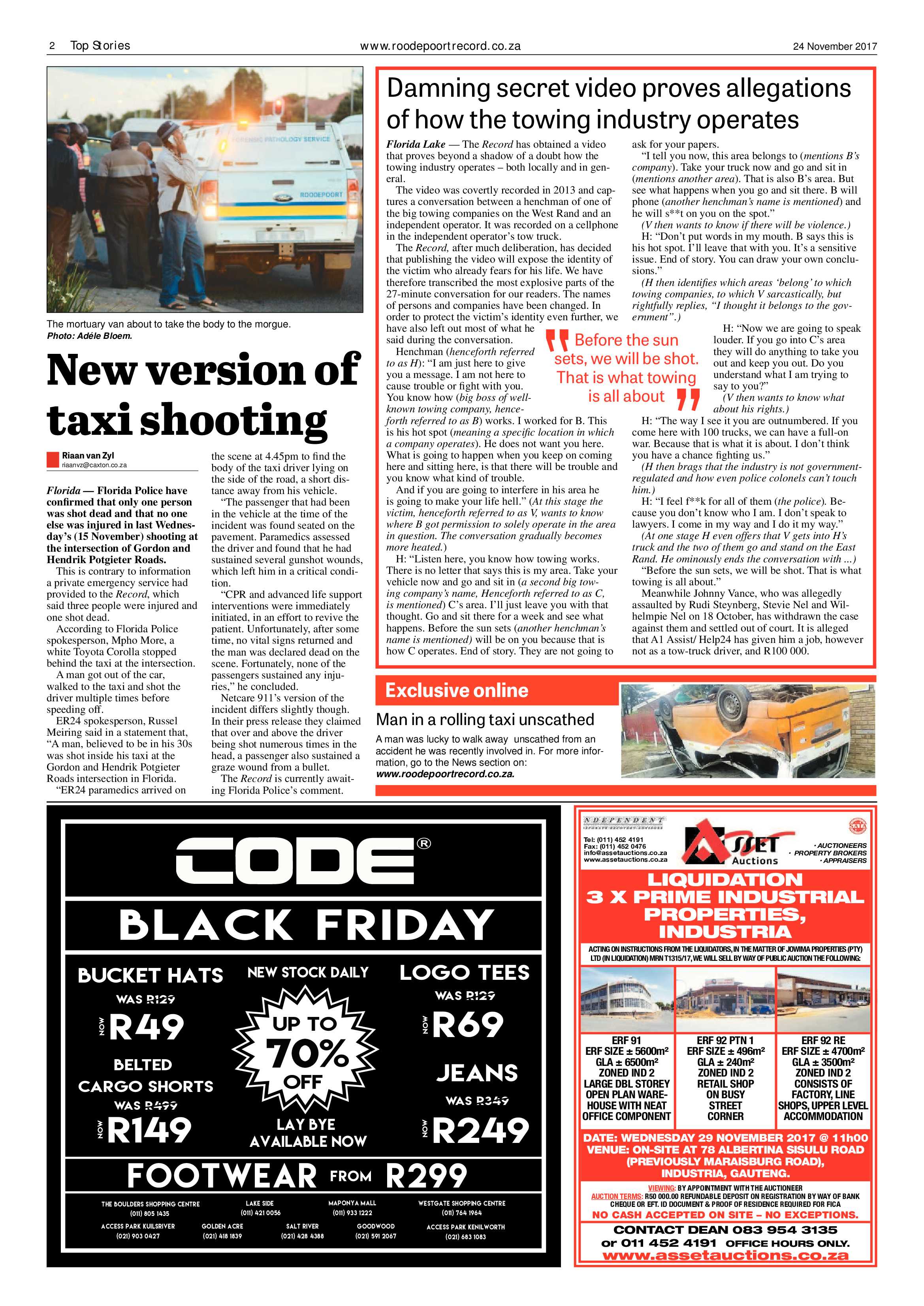 Roodepoort Record 24 November 2017 page 2