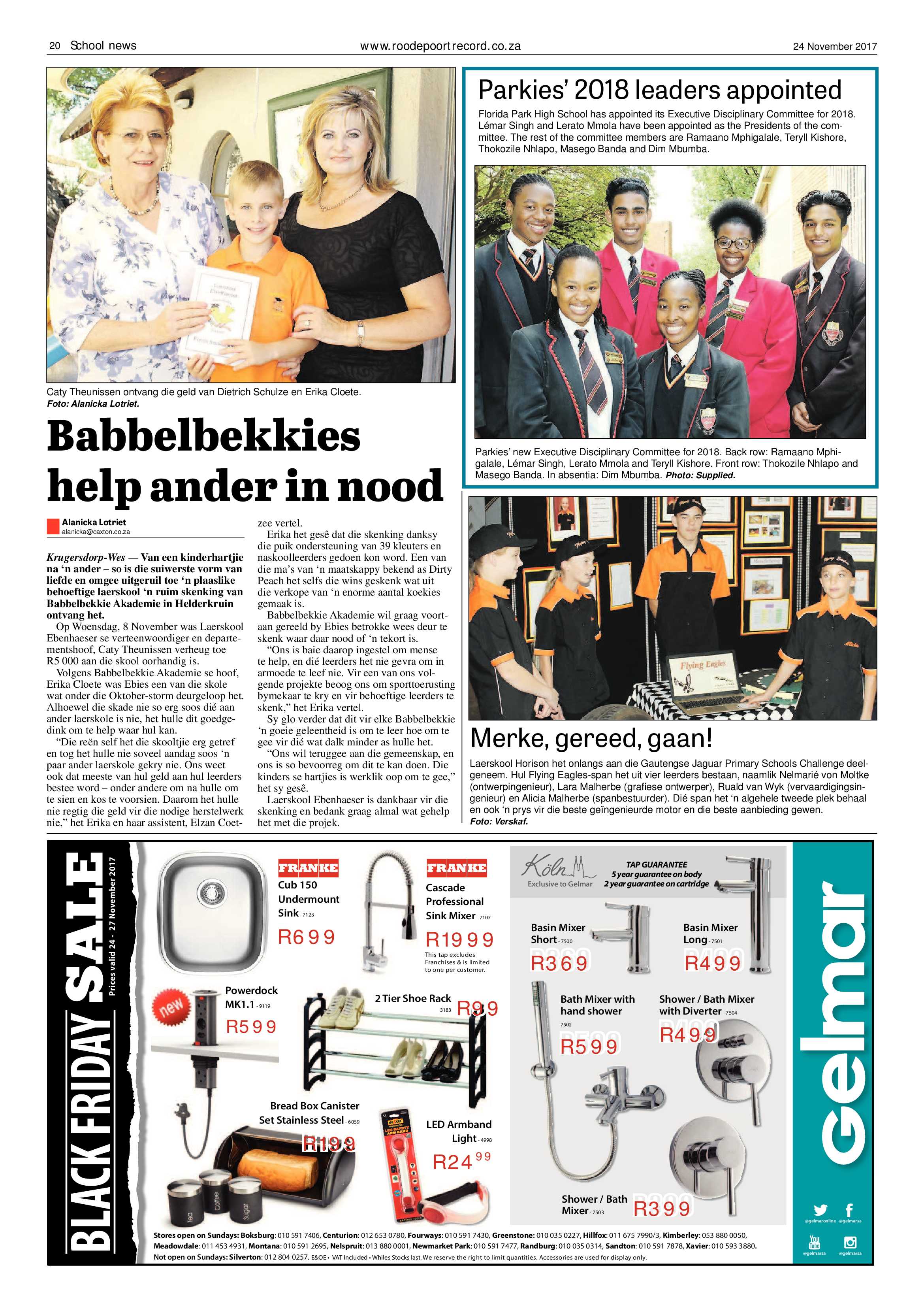 Roodepoort Record 24 November 2017 page 20