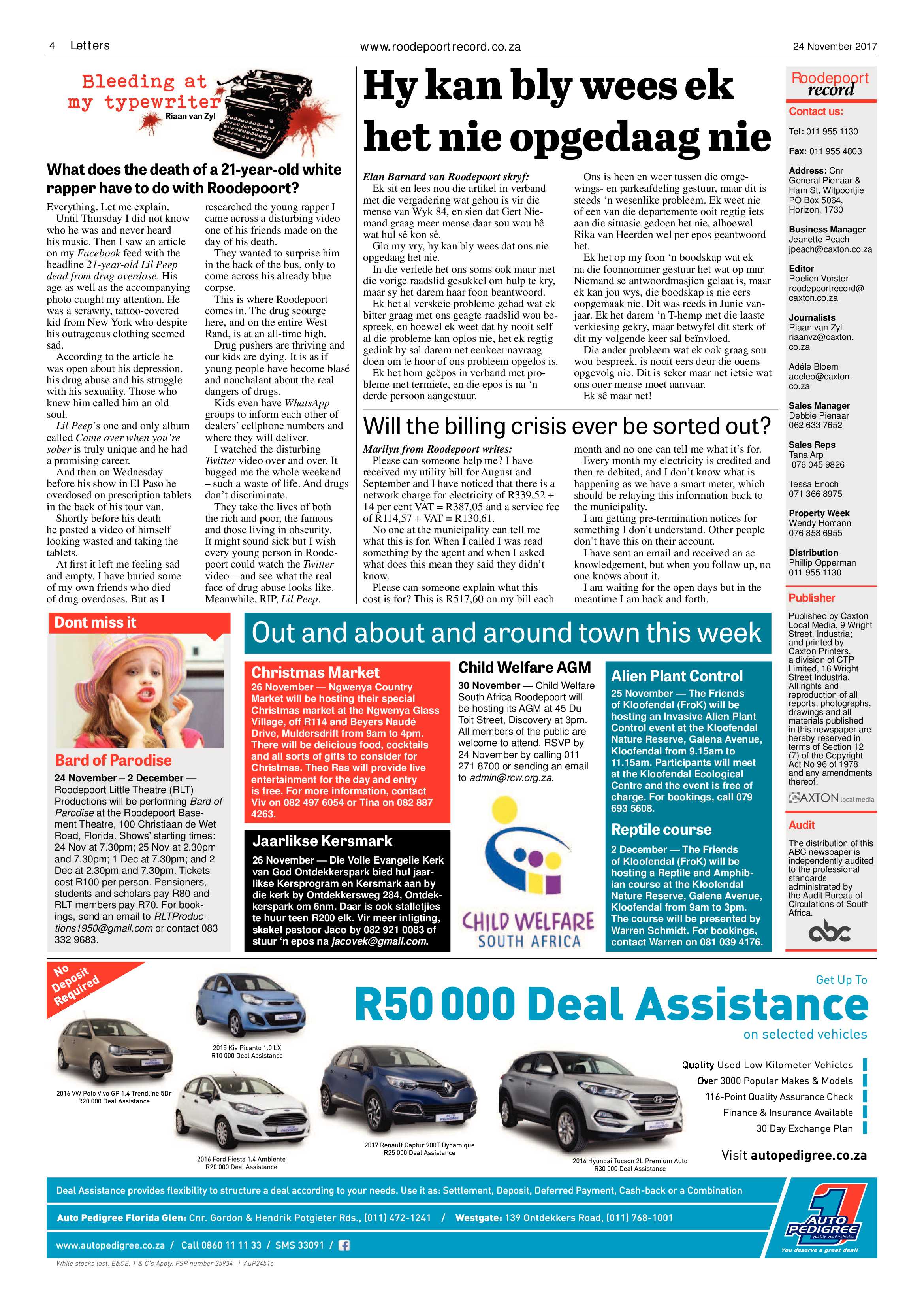 Roodepoort Record 24 November 2017 page 4