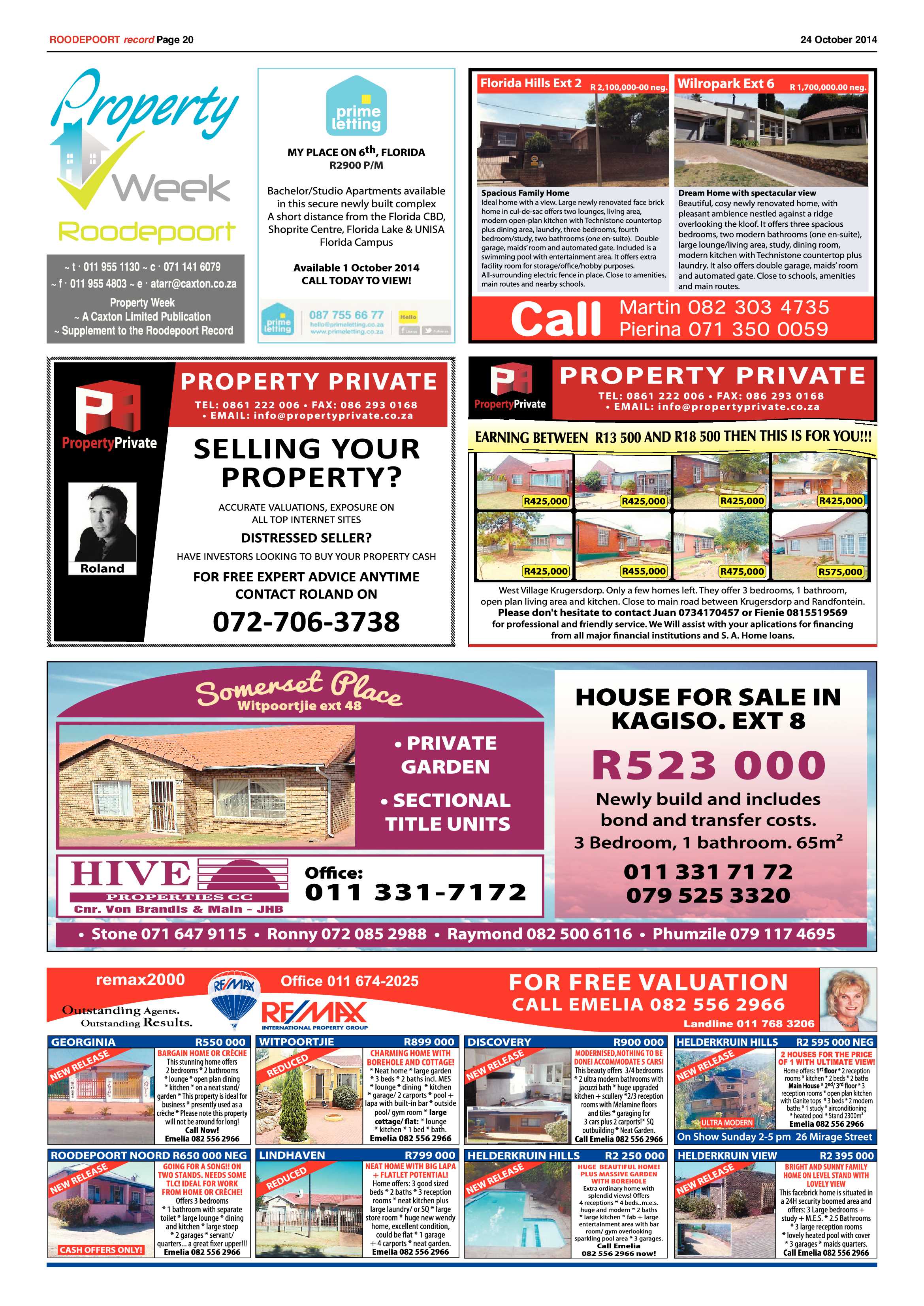 Roodepoort Record 24 October 2014 page 20