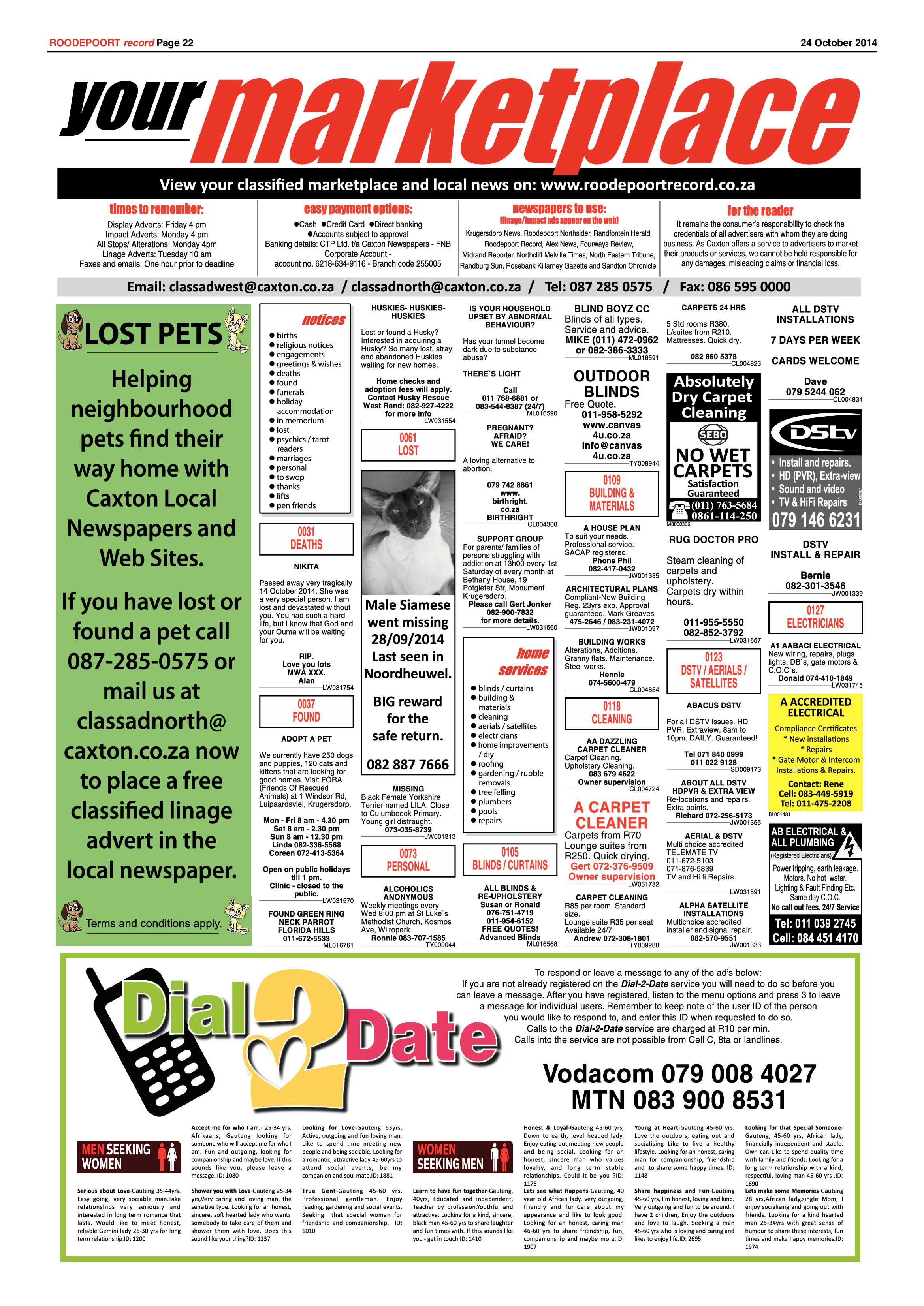 Roodepoort Record 24 October 2014 page 22