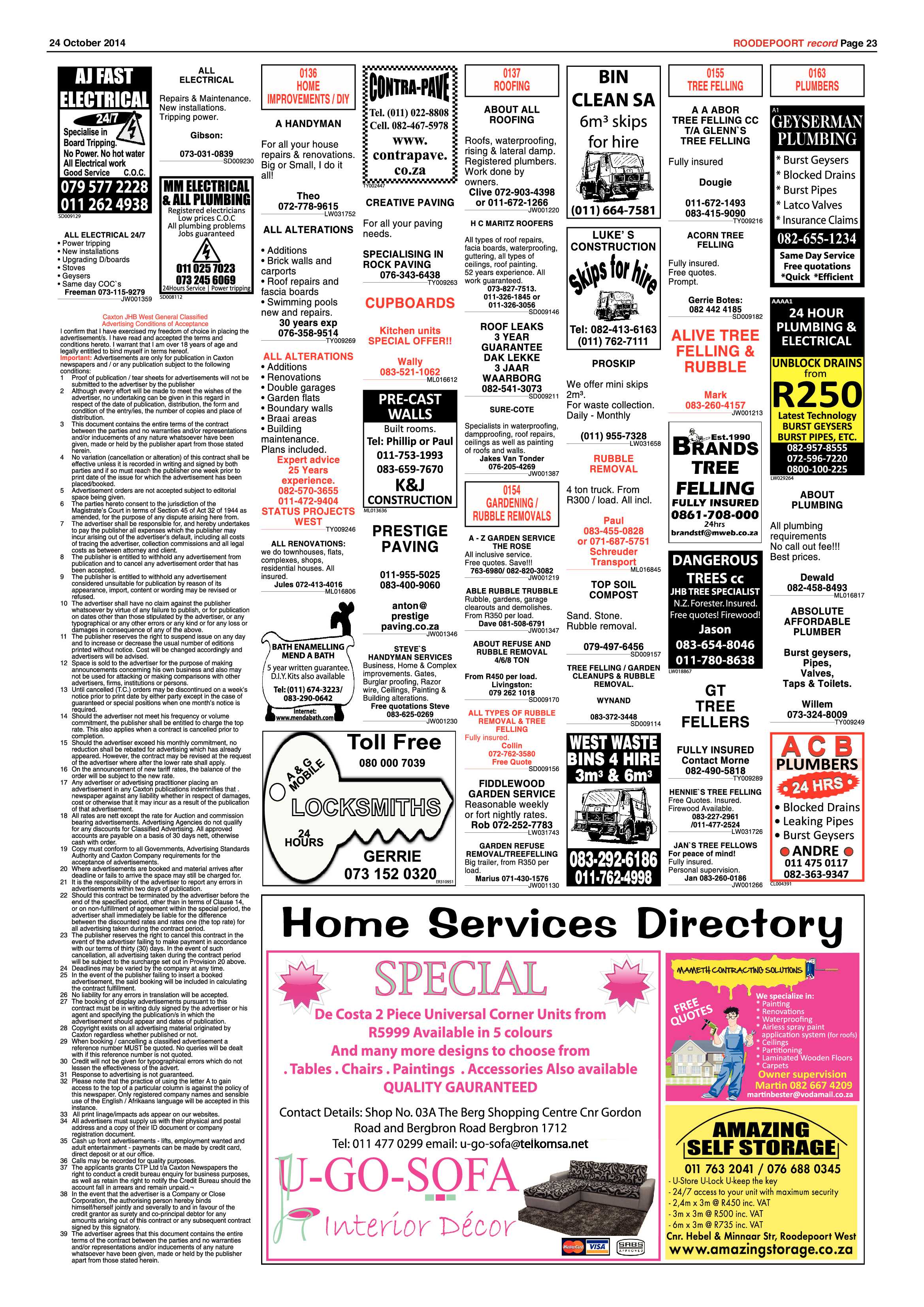 Roodepoort Record 24 October 2014 page 23