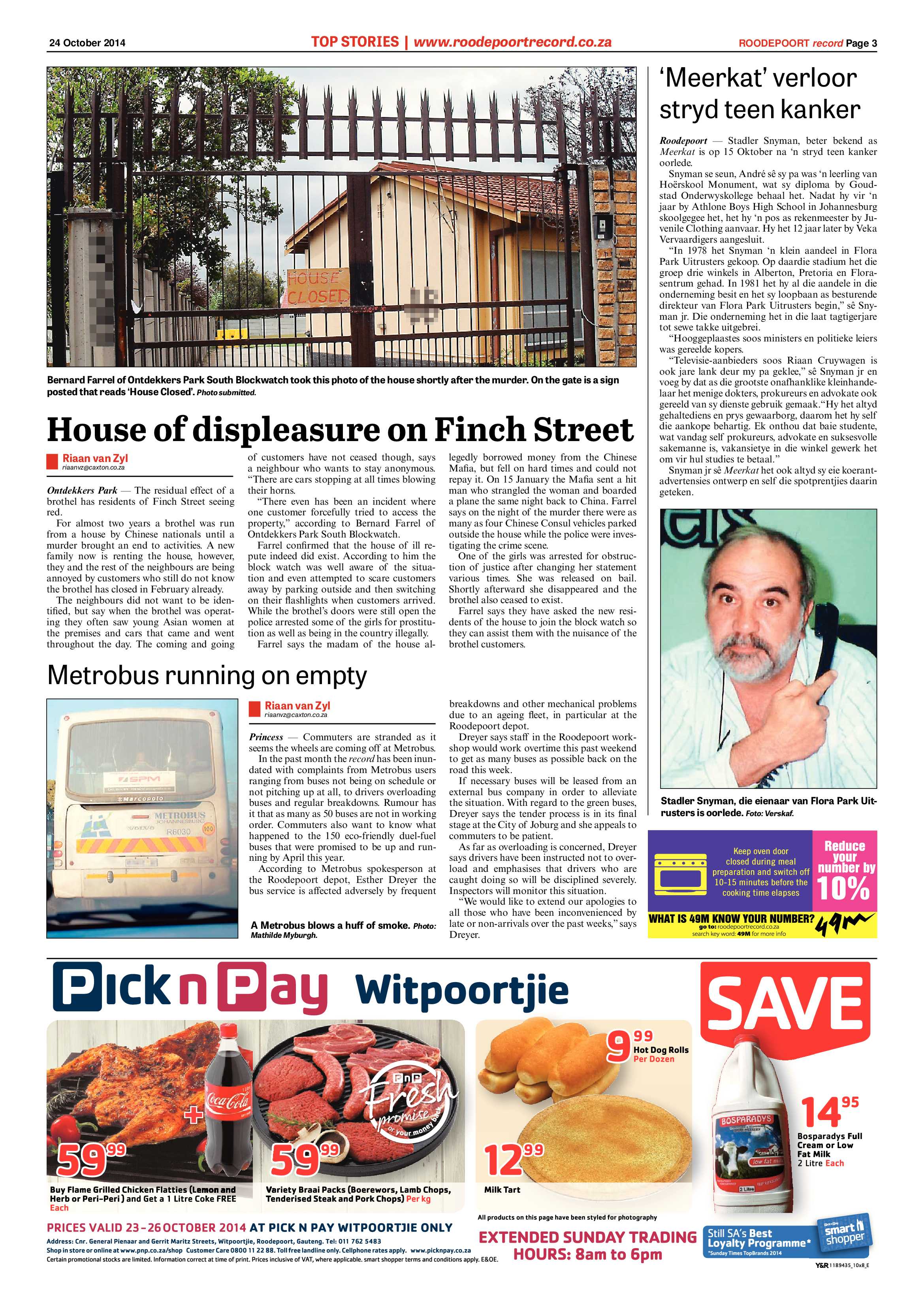 Roodepoort Record 24 October 2014 page 3