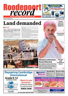 Roodepoort Record 24 October 2014