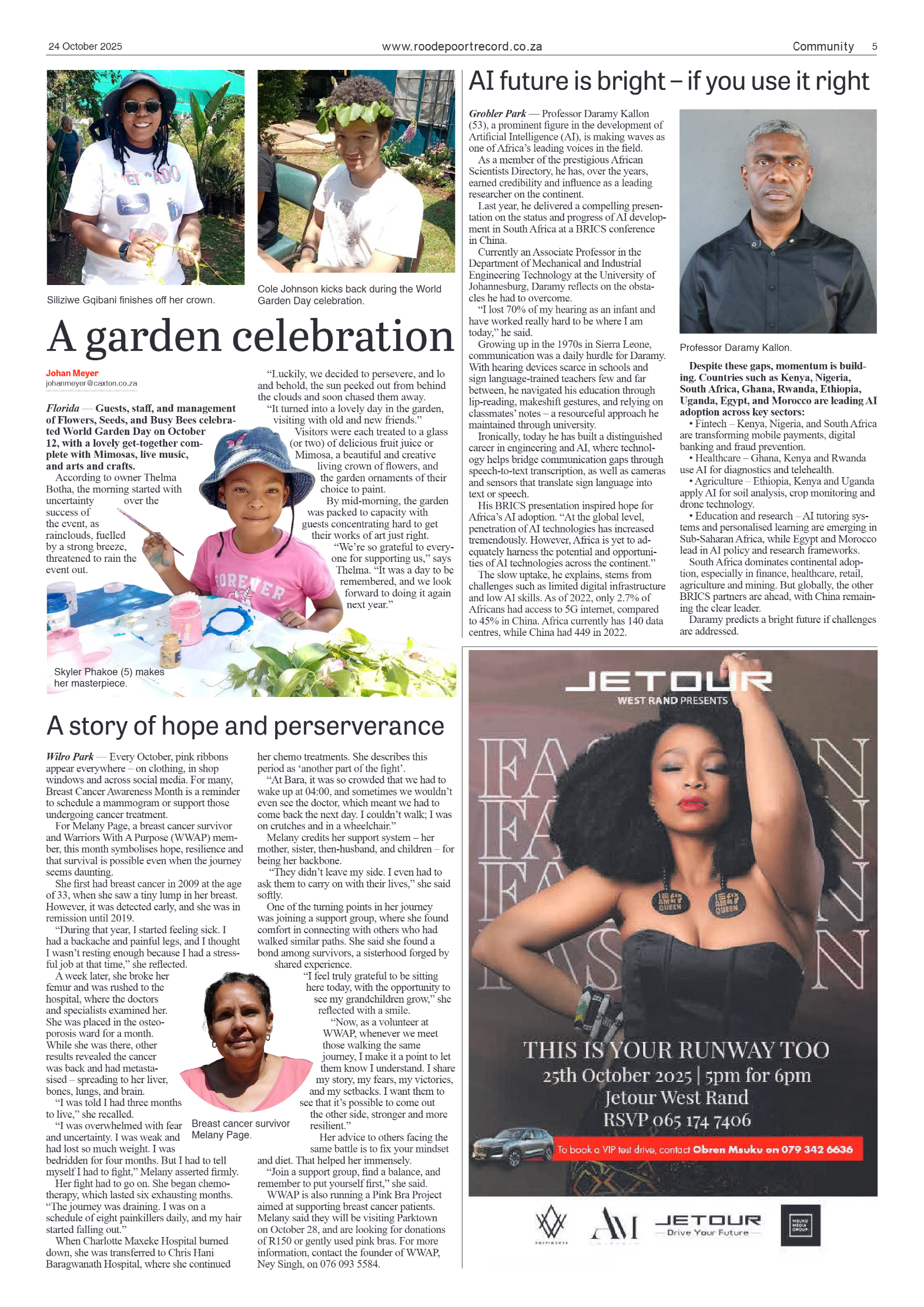 Roodepoort Record 24 October 2025 page 5