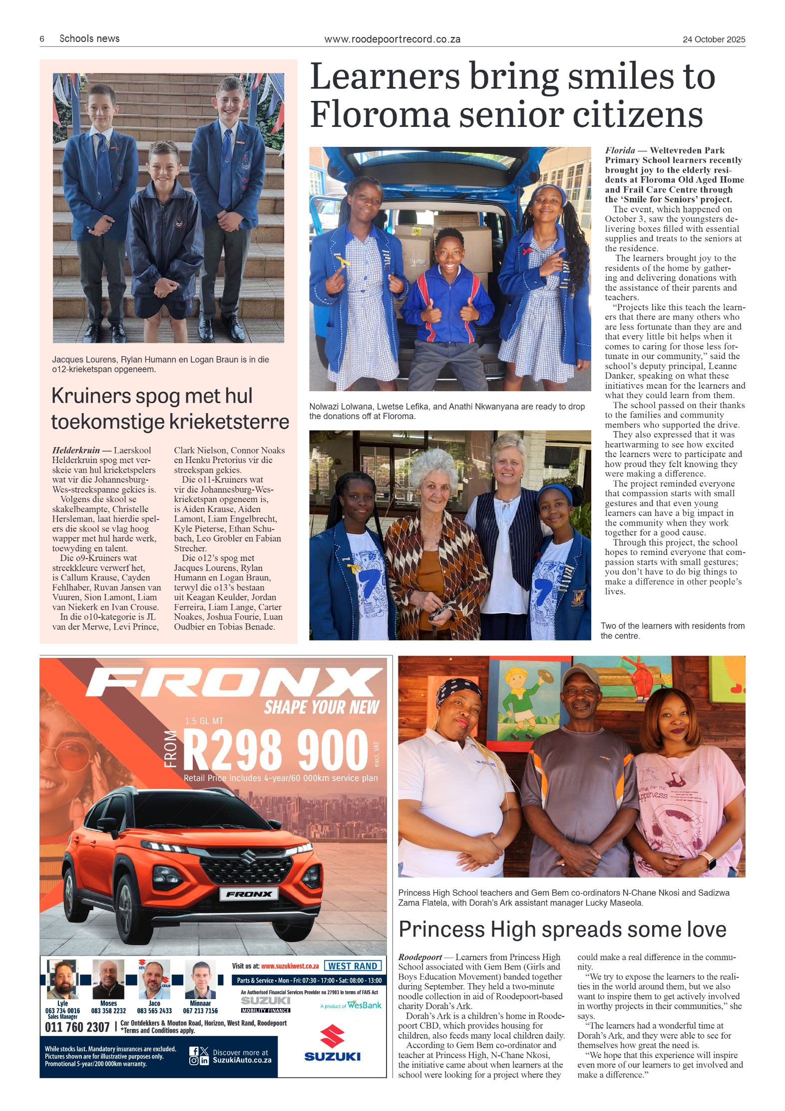 Roodepoort Record 24 October 2025 page 6