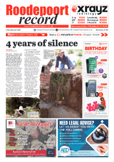 Roodepoort Record 24 October 2025