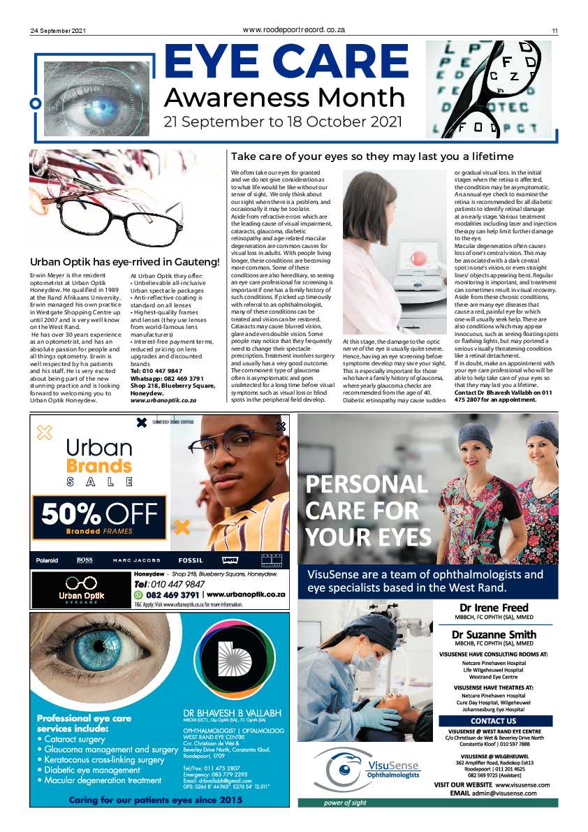 Roodepoort Record 24 September 2021 page 11