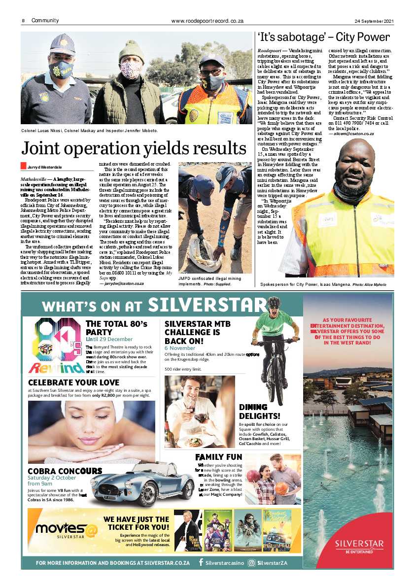 Roodepoort Record 24 September 2021 page 8