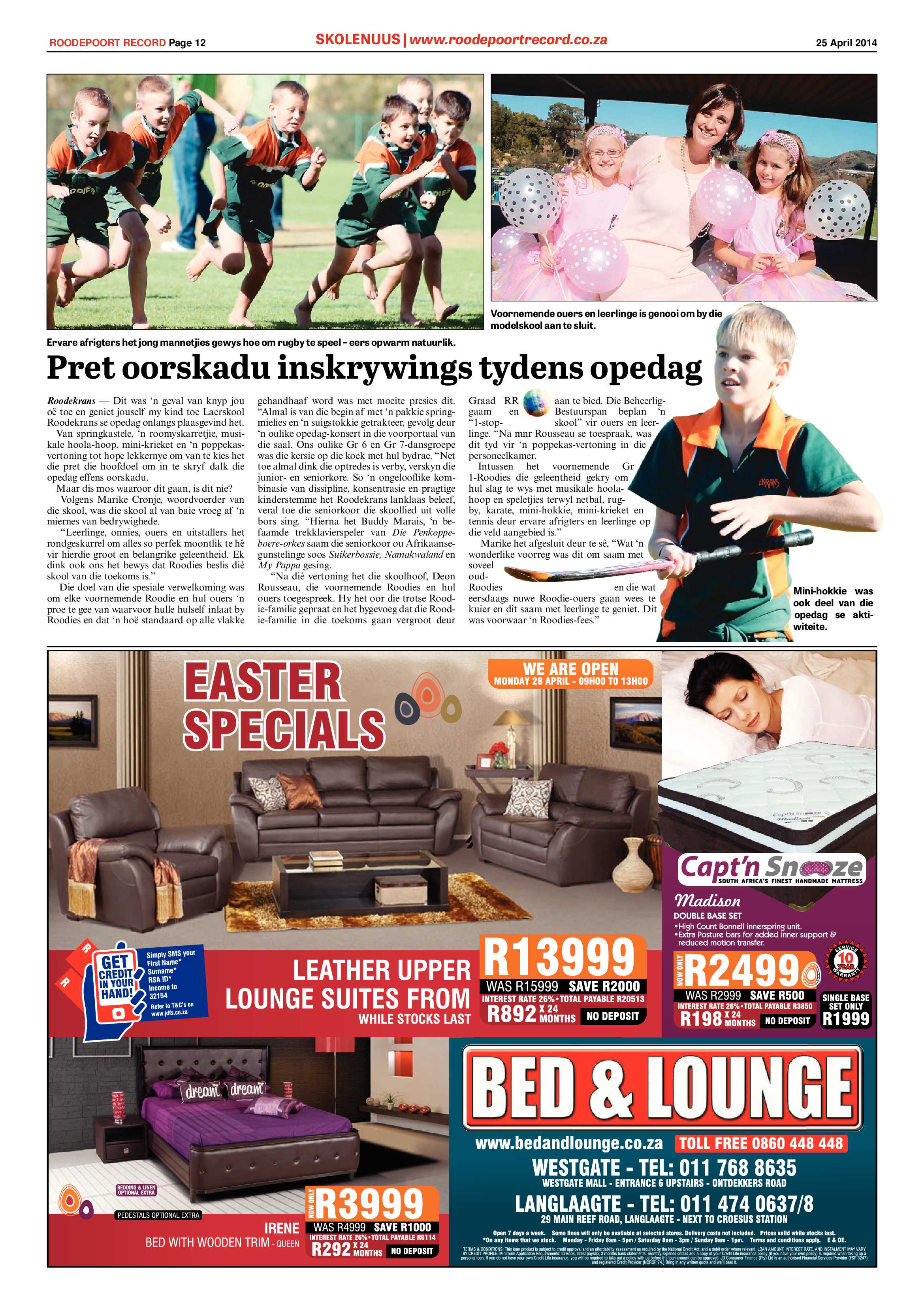 Roodepoort Record 25 April 2014 page 12