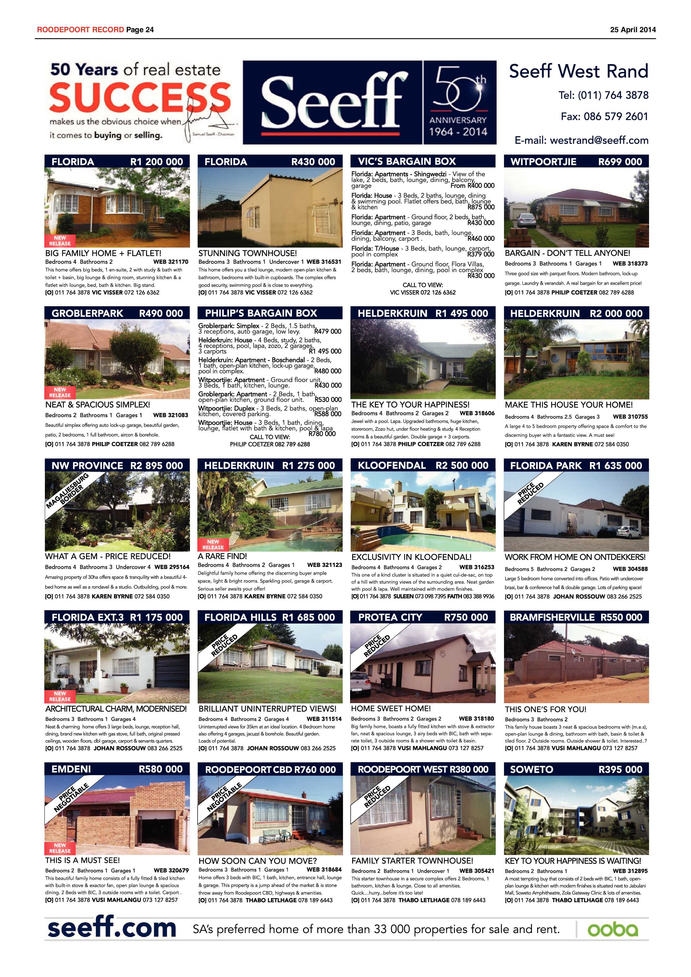 Roodepoort Record 25 April 2014 page 24