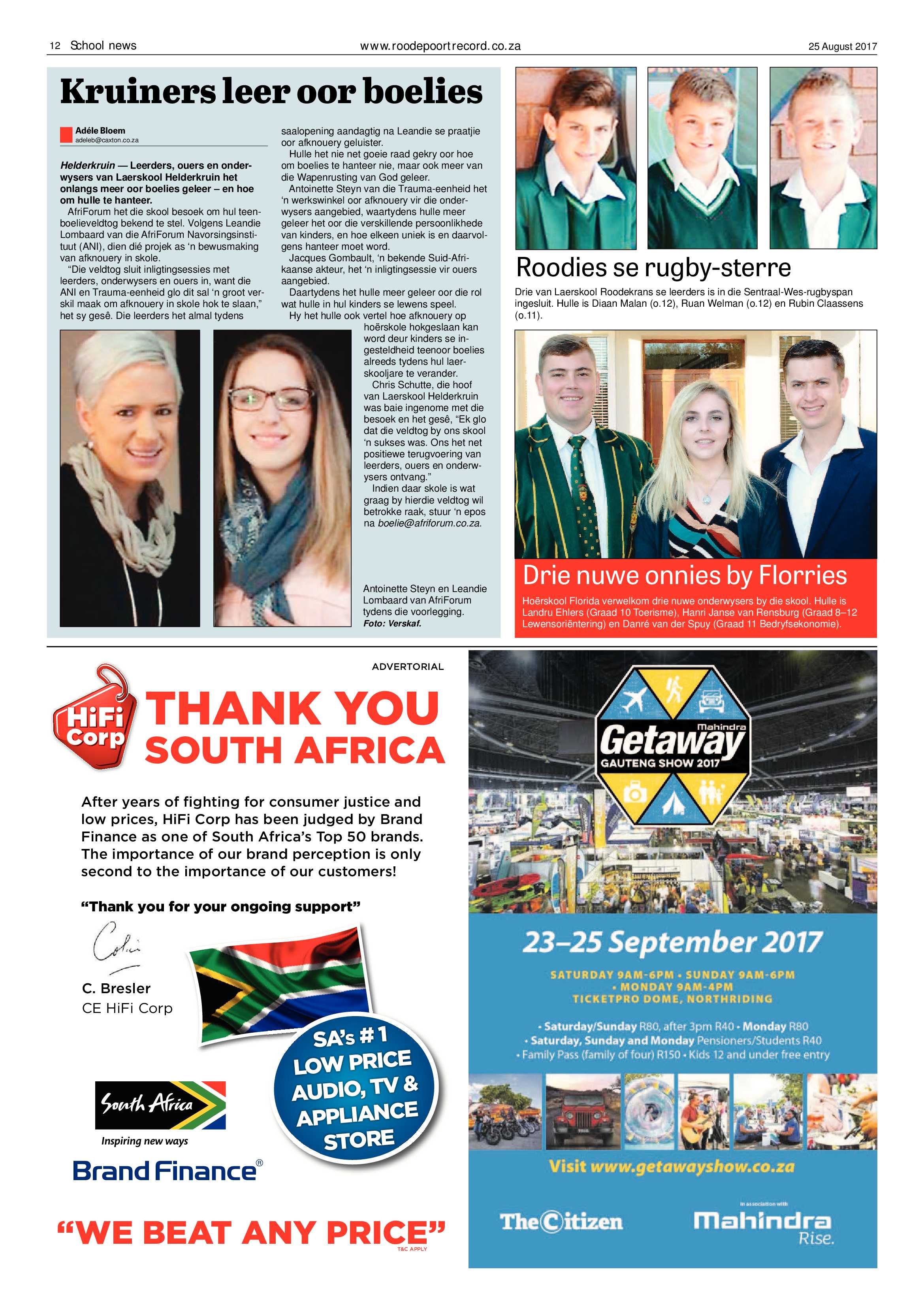Roodepoort Record 25 August 2017 page 12