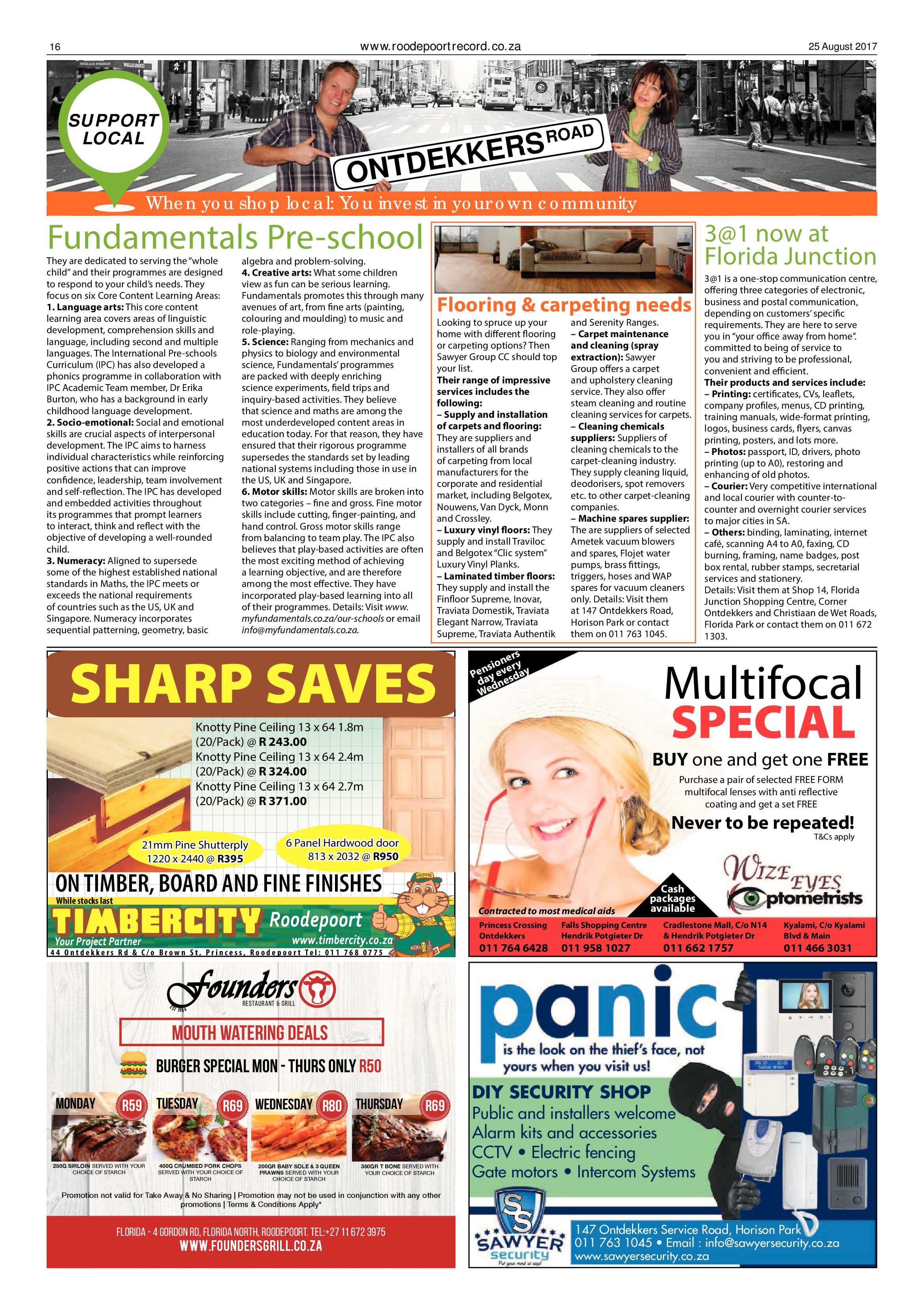 Roodepoort Record 25 August 2017 page 16