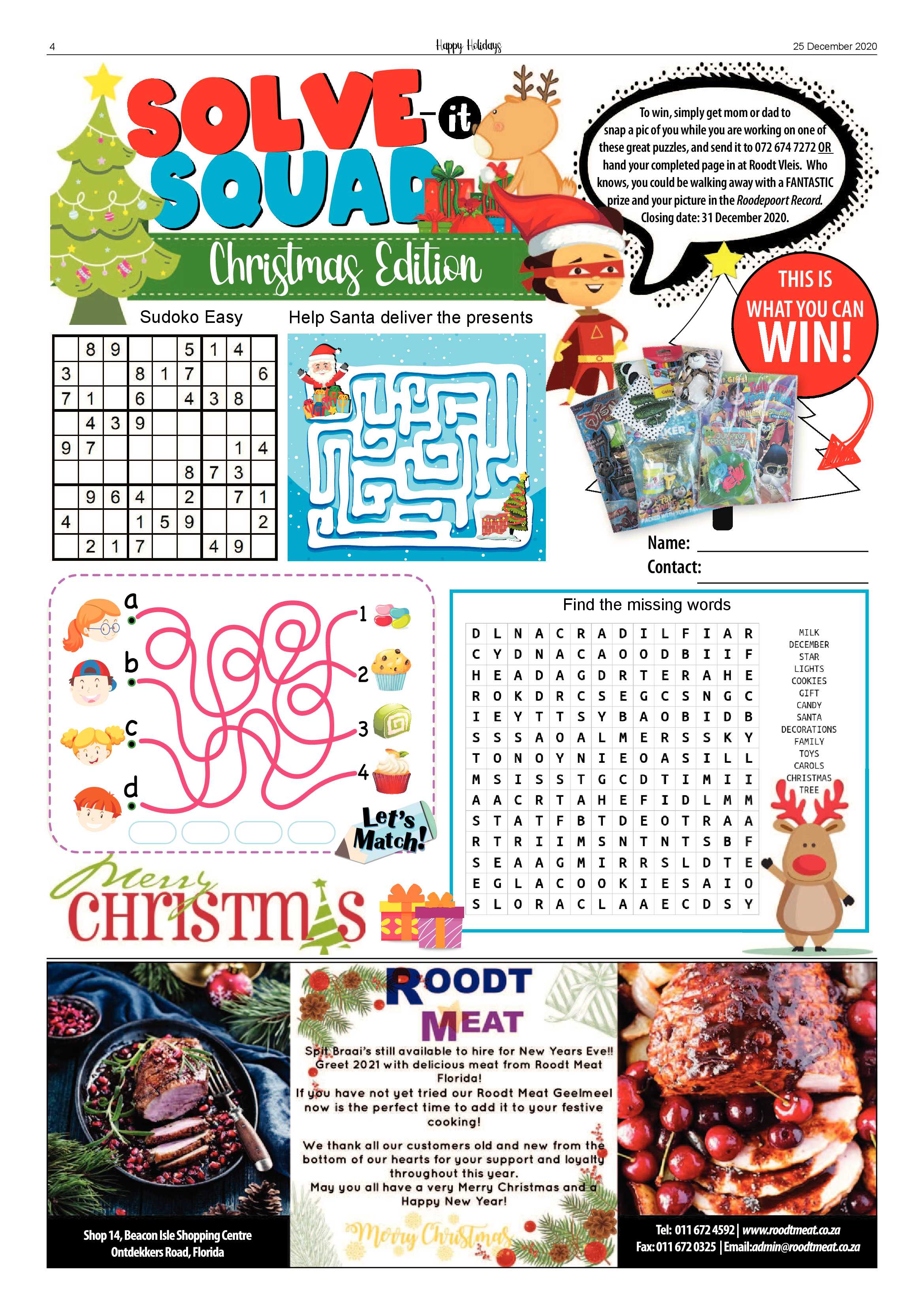 Roodepoort Record 25 December 2020 page 4
