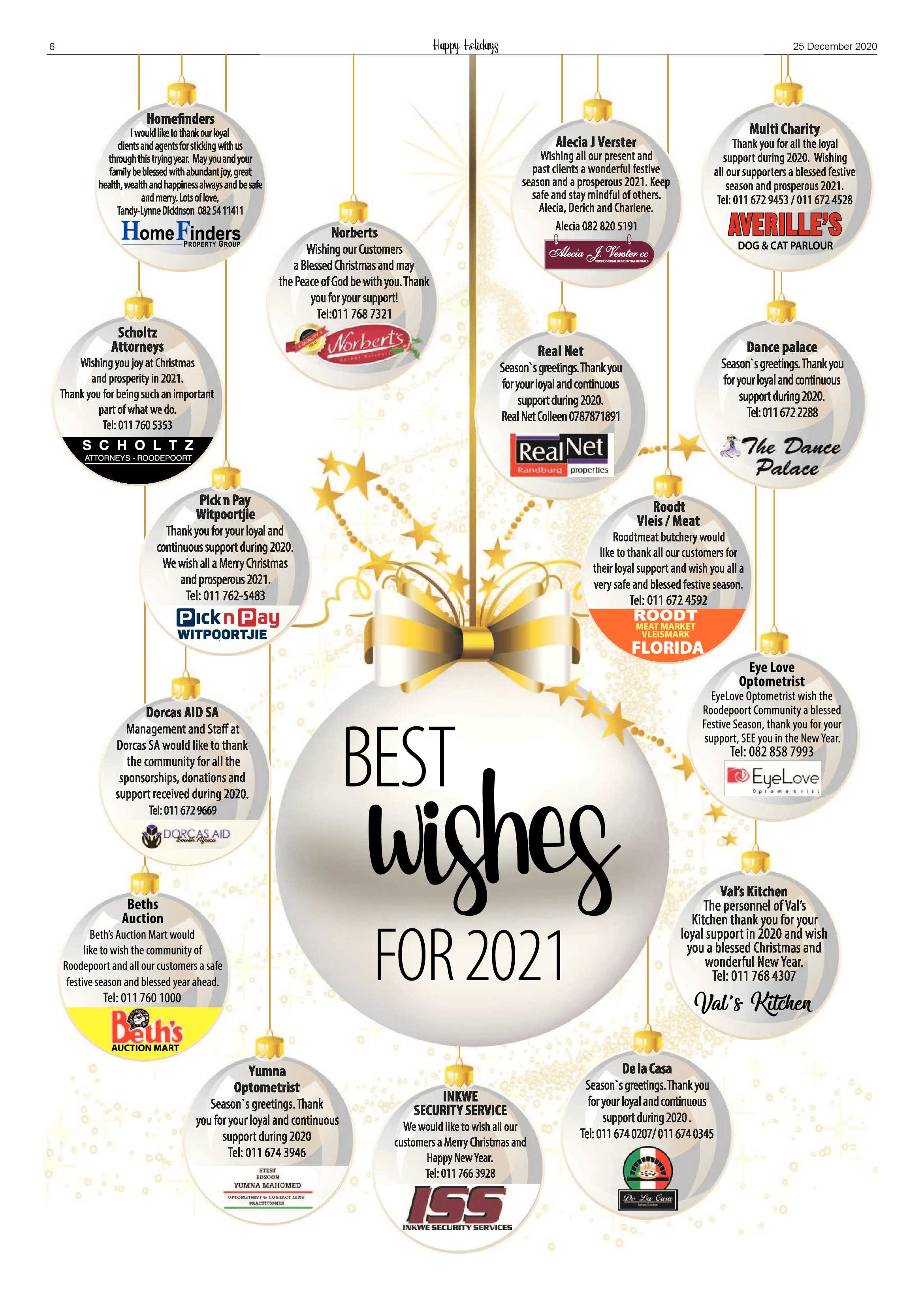 Roodepoort Record 25 December 2020 page 6