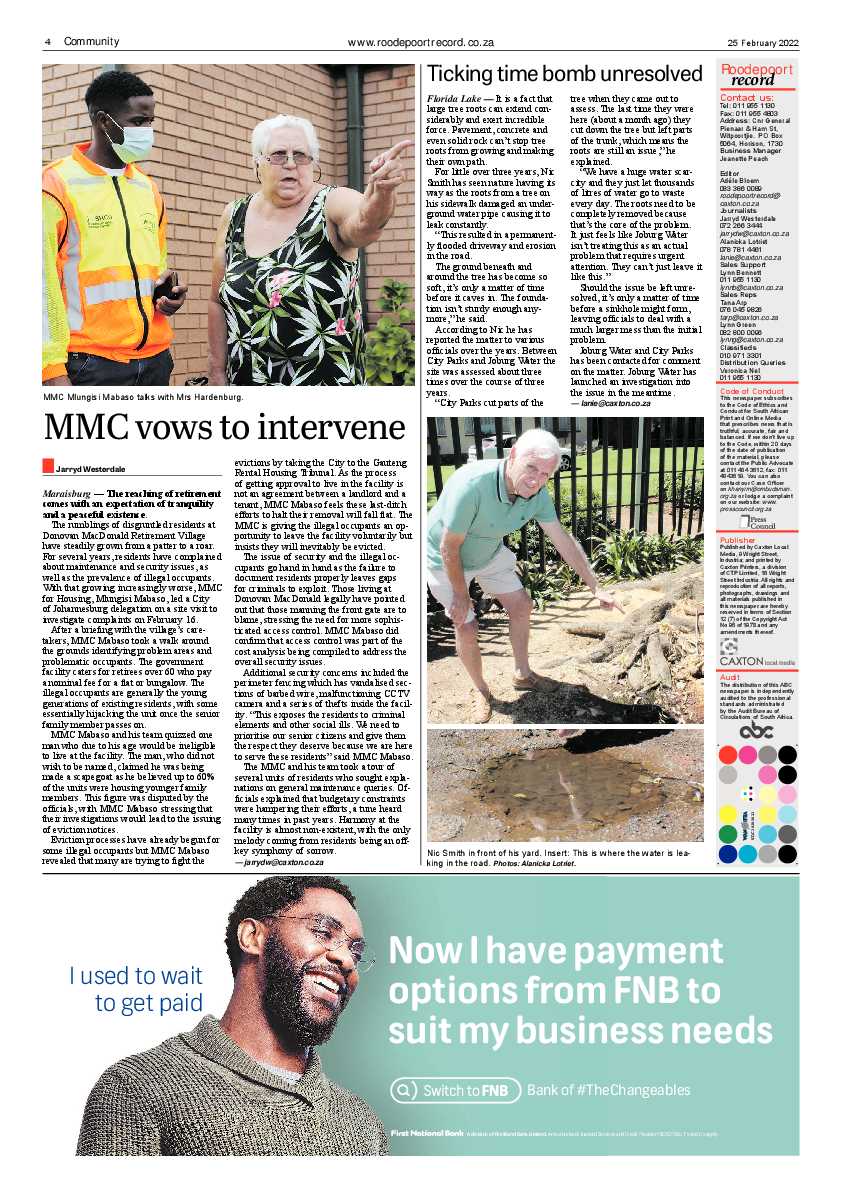 Roodepoort Record 25 February 2022 page 4