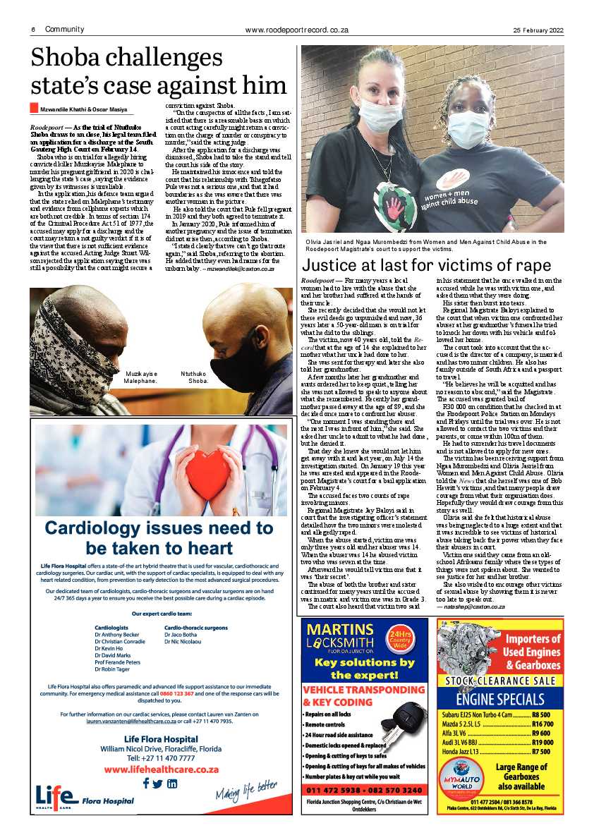 Roodepoort Record 25 February 2022 page 6