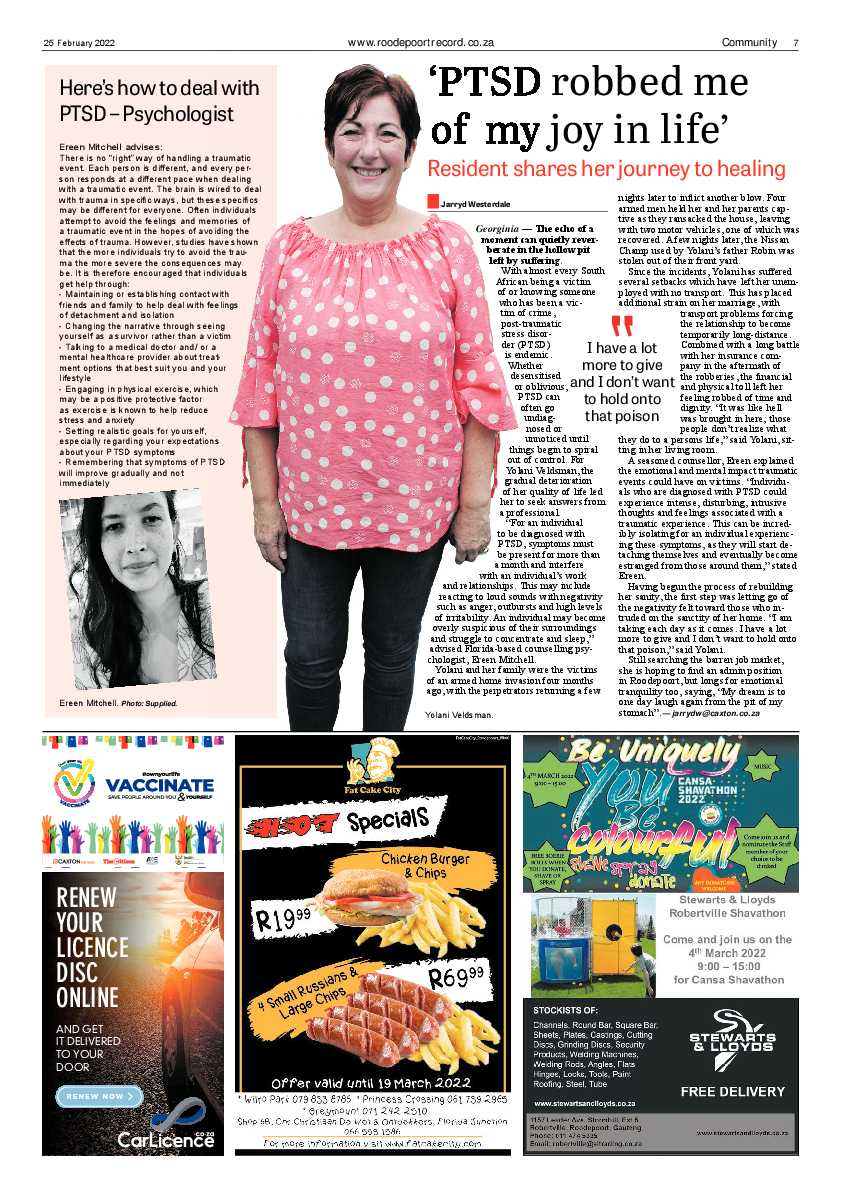 Roodepoort Record 25 February 2022 page 7