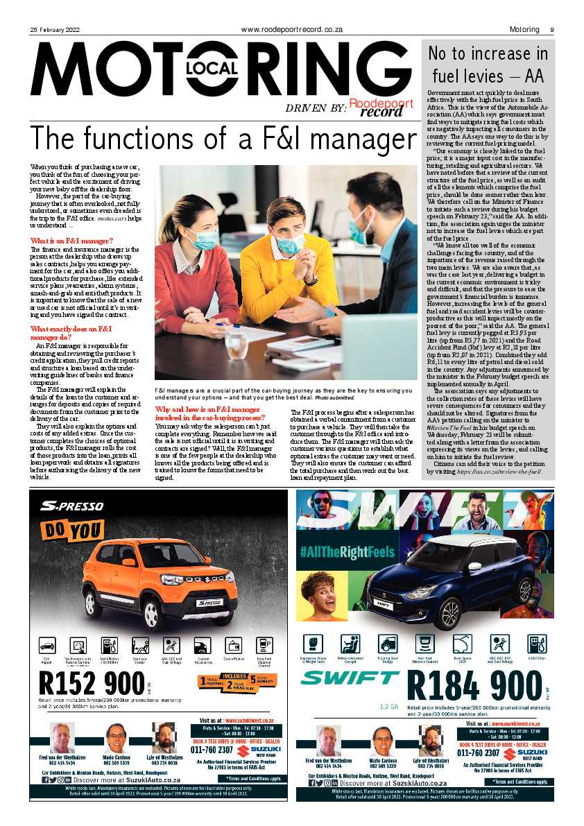 Roodepoort Record 25 February 2022 page 9