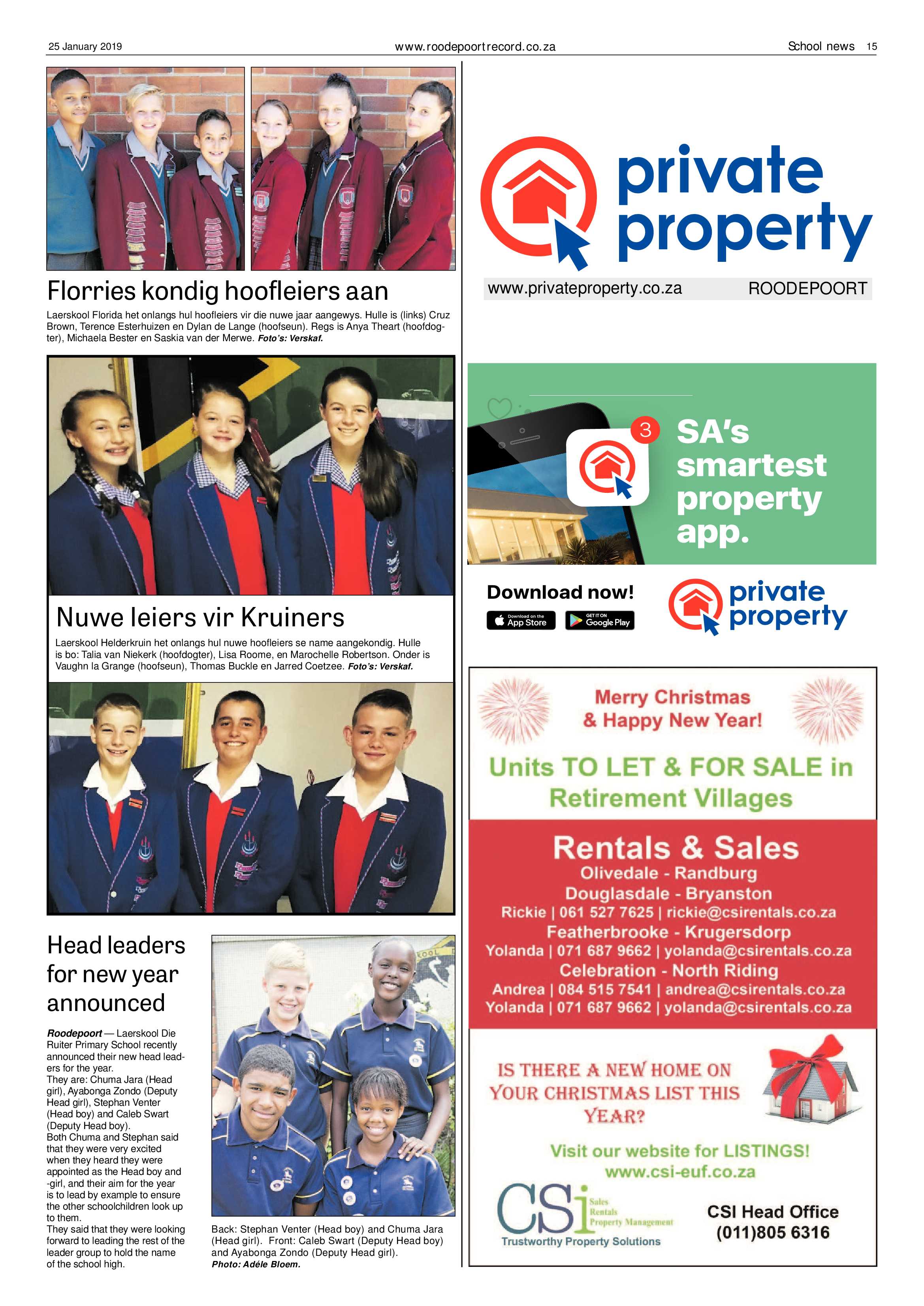 Roodepoort Record 25 January 2019 page 15