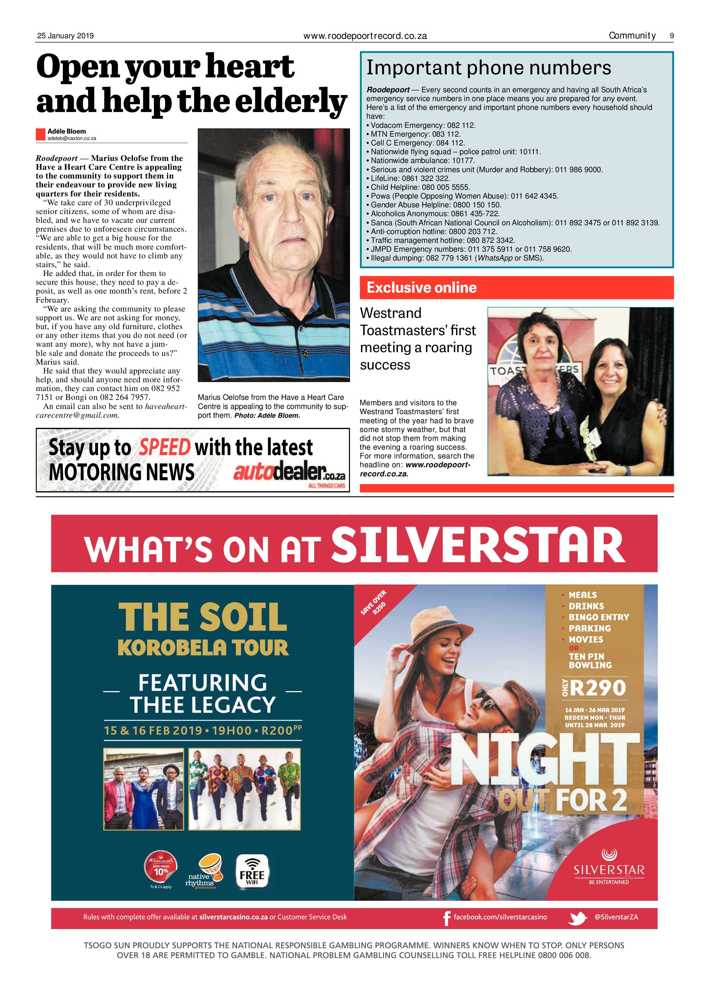 Roodepoort Record 25 January 2019 page 9