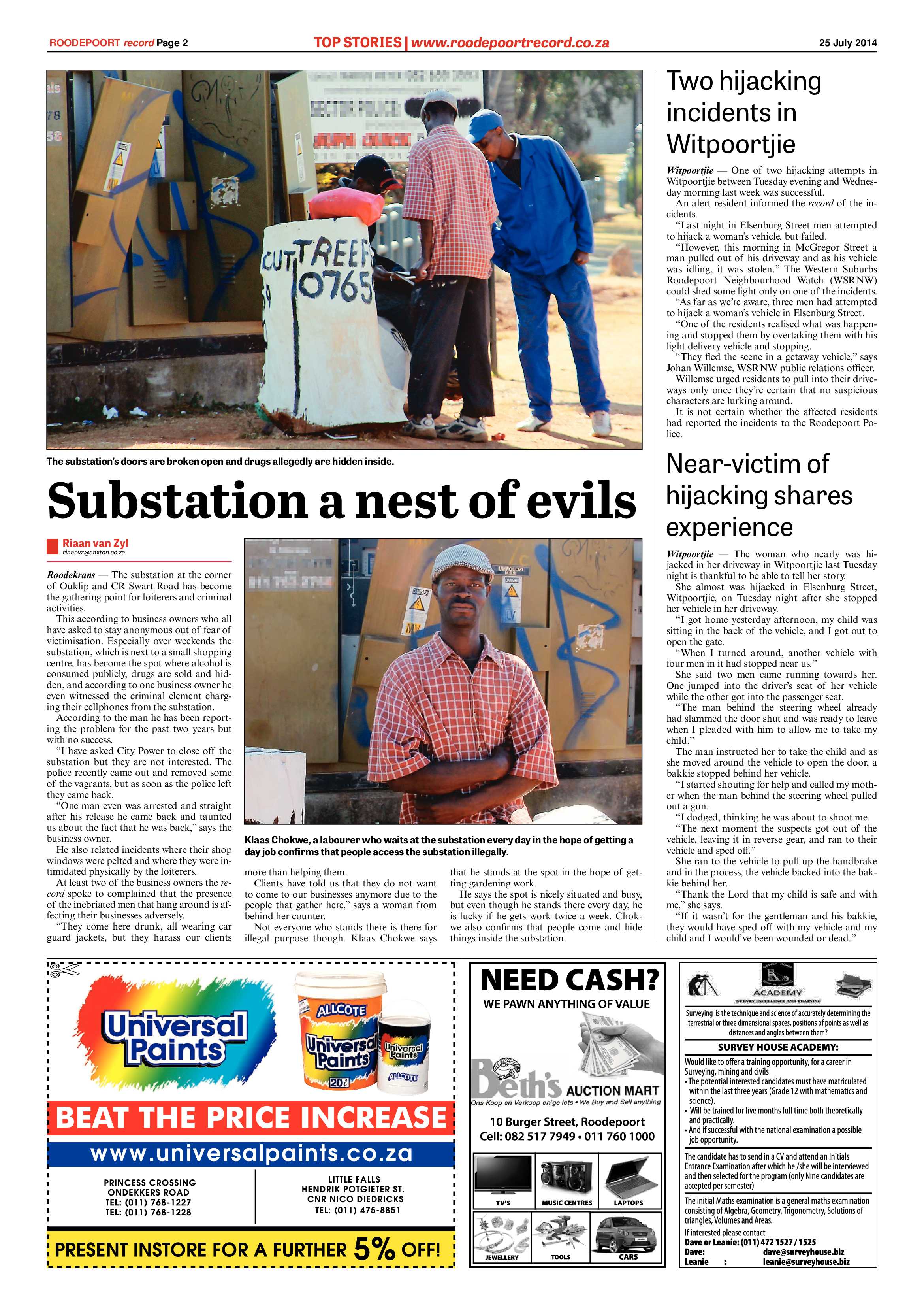 Roodepoort Record 25 July 2014 page 2
