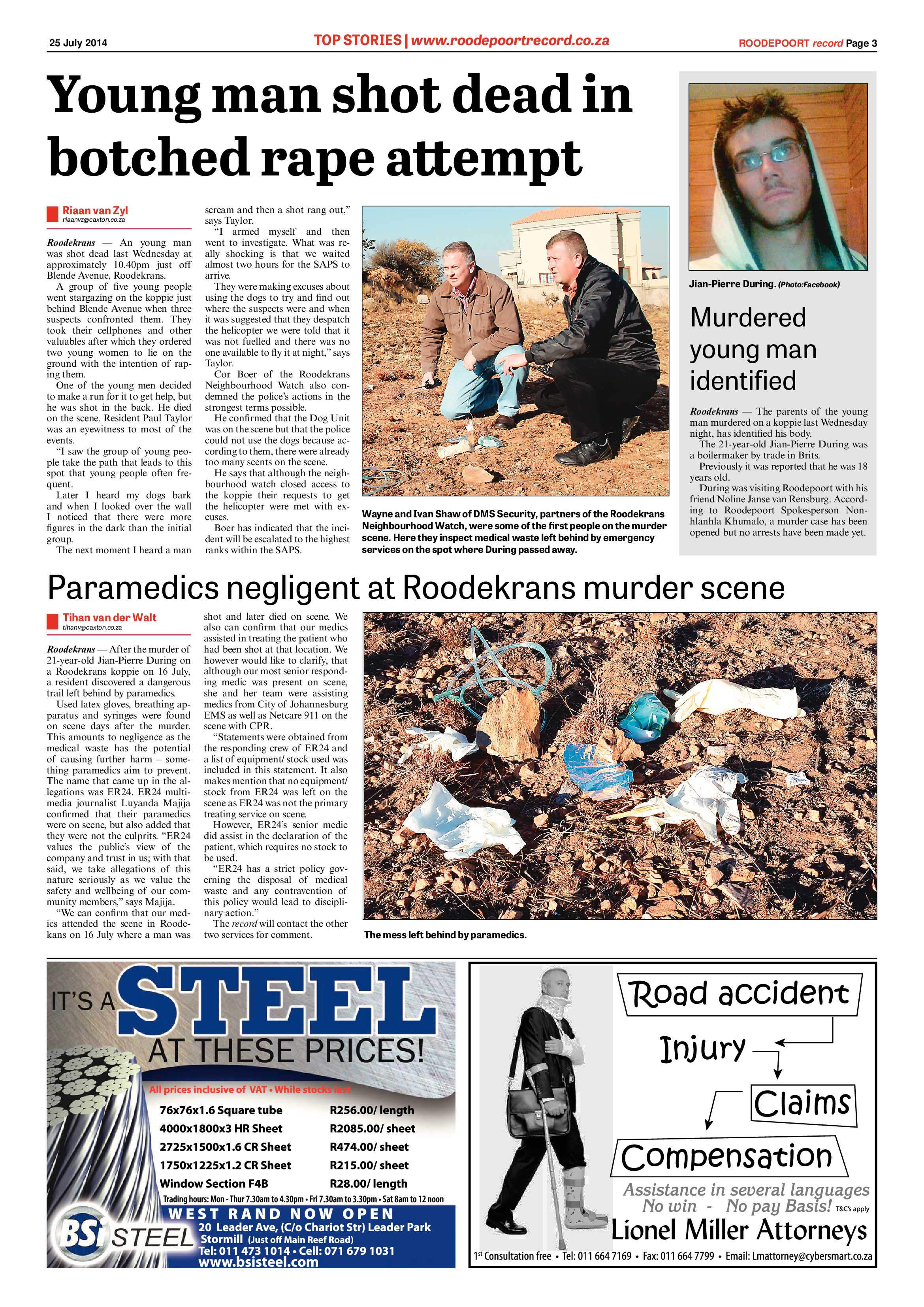 Roodepoort Record 25 July 2014 page 3