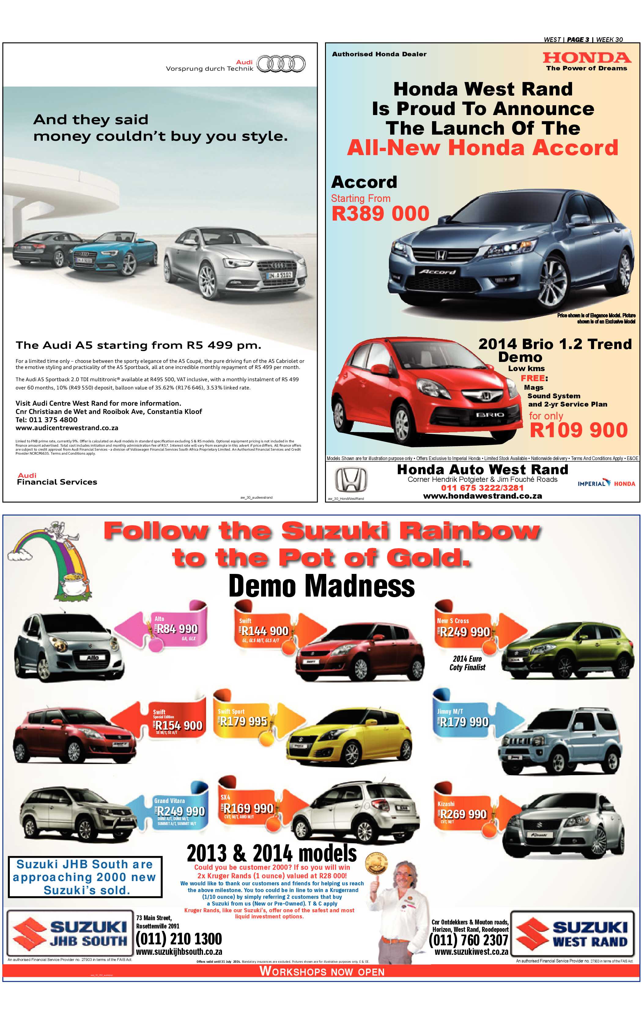 Roodepoort Record 25 July 2014 page 31