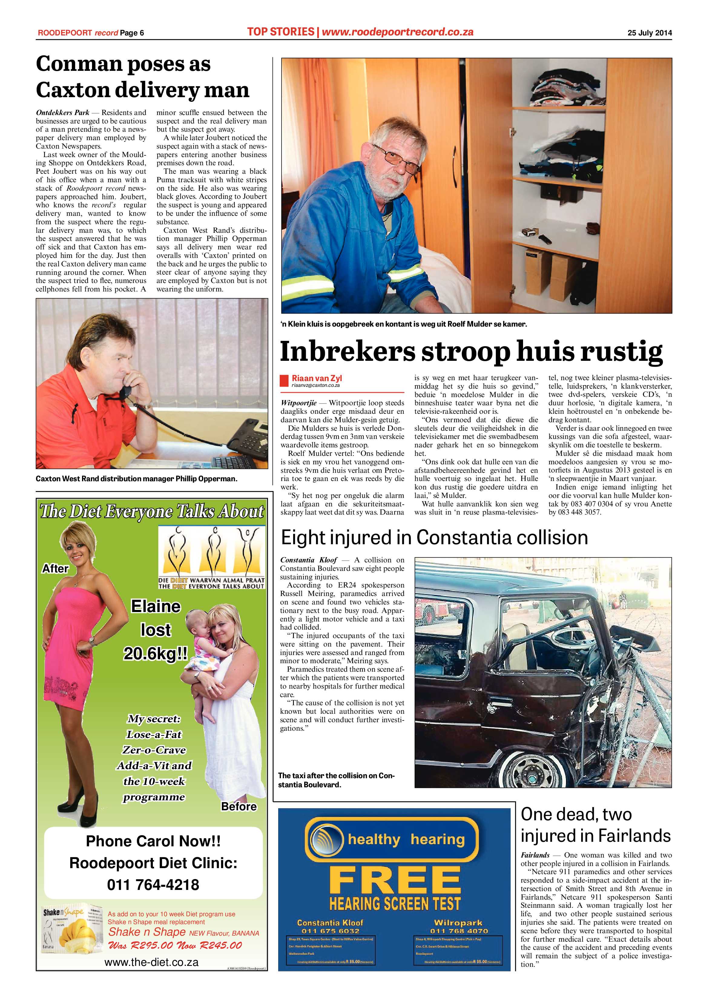 Roodepoort Record 25 July 2014 page 6