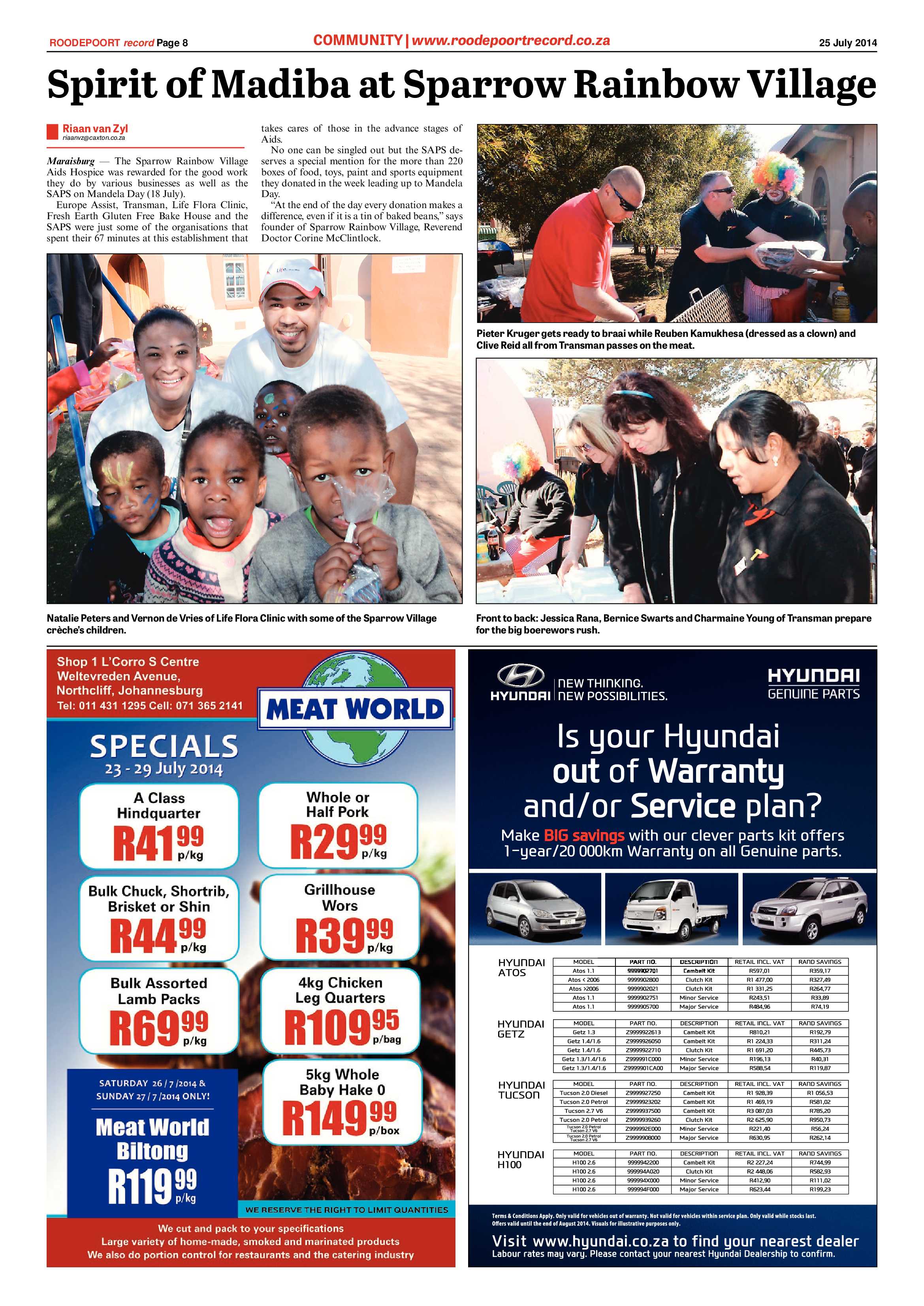 Roodepoort Record 25 July 2014 page 8