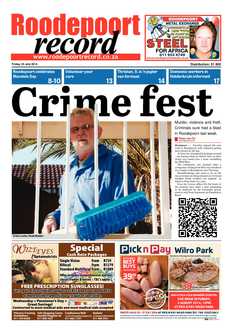 Roodepoort Record 25 July 2014