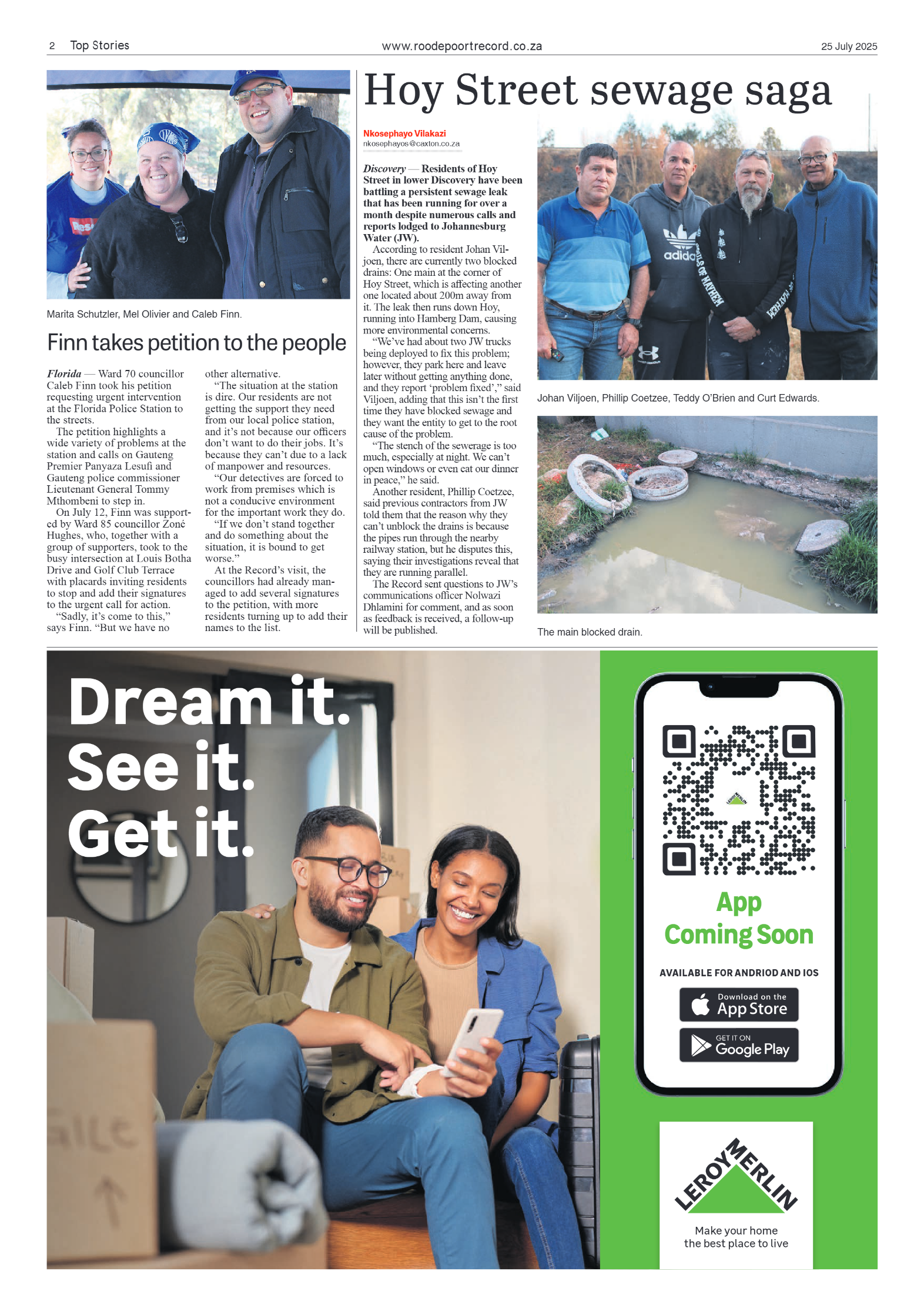 Roodepoort Record 25 July 2025 page 2