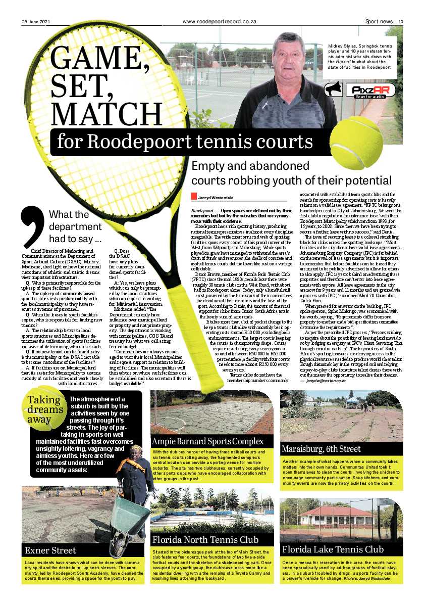 Roodepoort Record 25 June 2021 page 19
