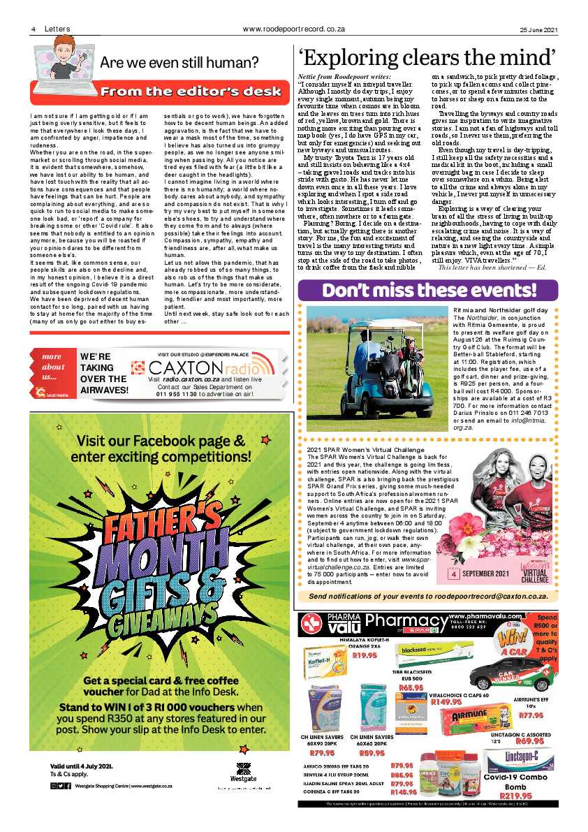 Roodepoort Record 25 June 2021 page 4