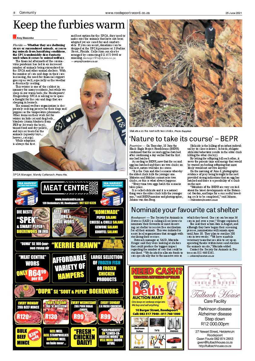 Roodepoort Record 25 June 2021 page 8