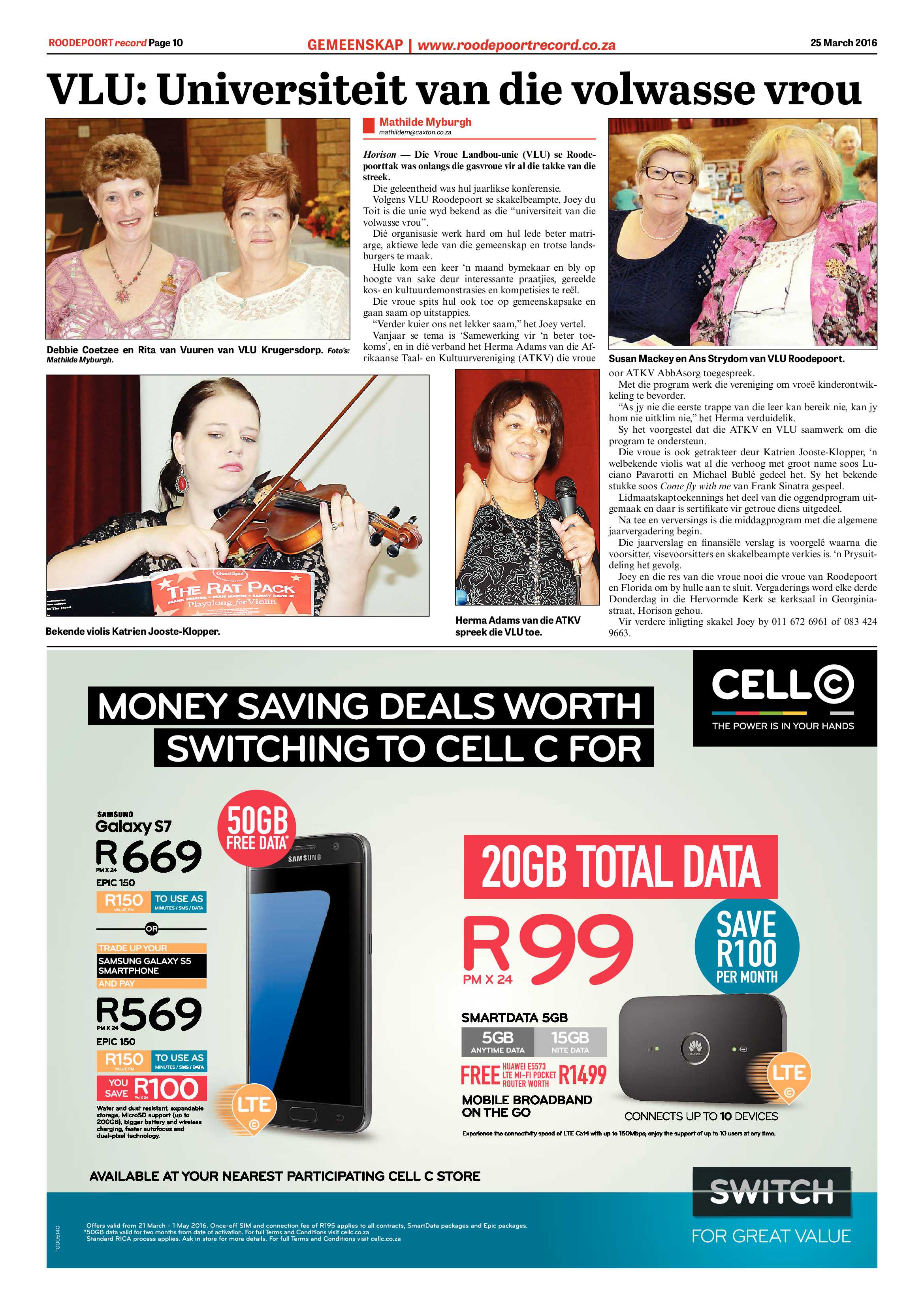 Roodepoort Record 25 March 2016 page 10